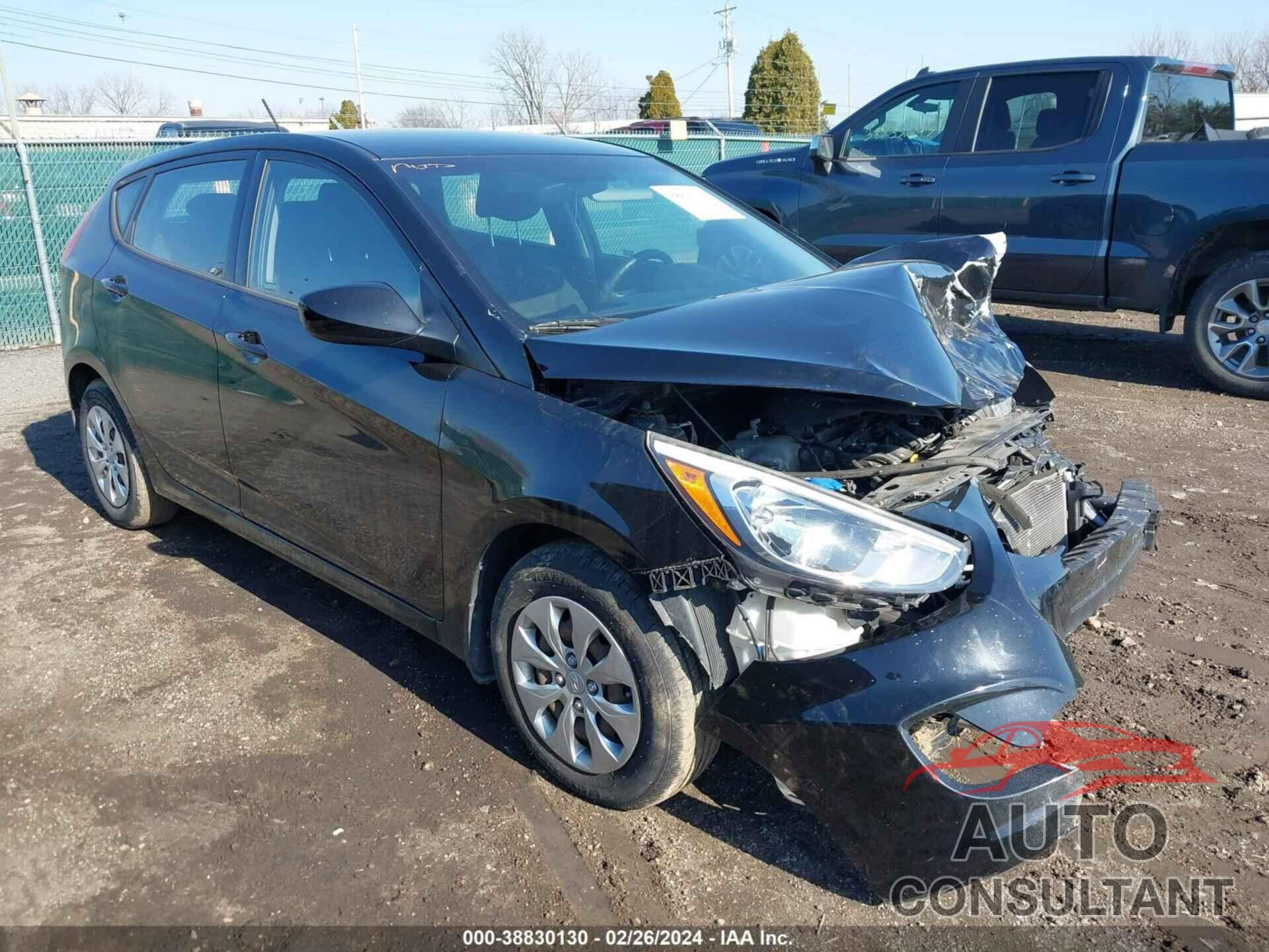 HYUNDAI ACCENT 2016 - KMHCT5AE9GU265610