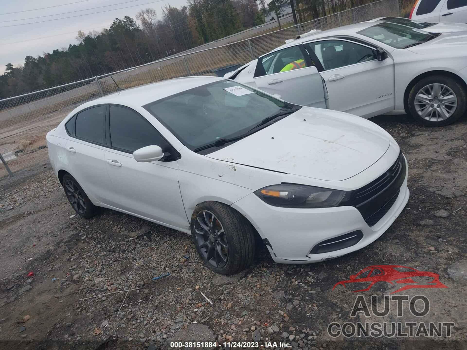 DODGE DART 2016 - 1C3CDFAA3GD504125