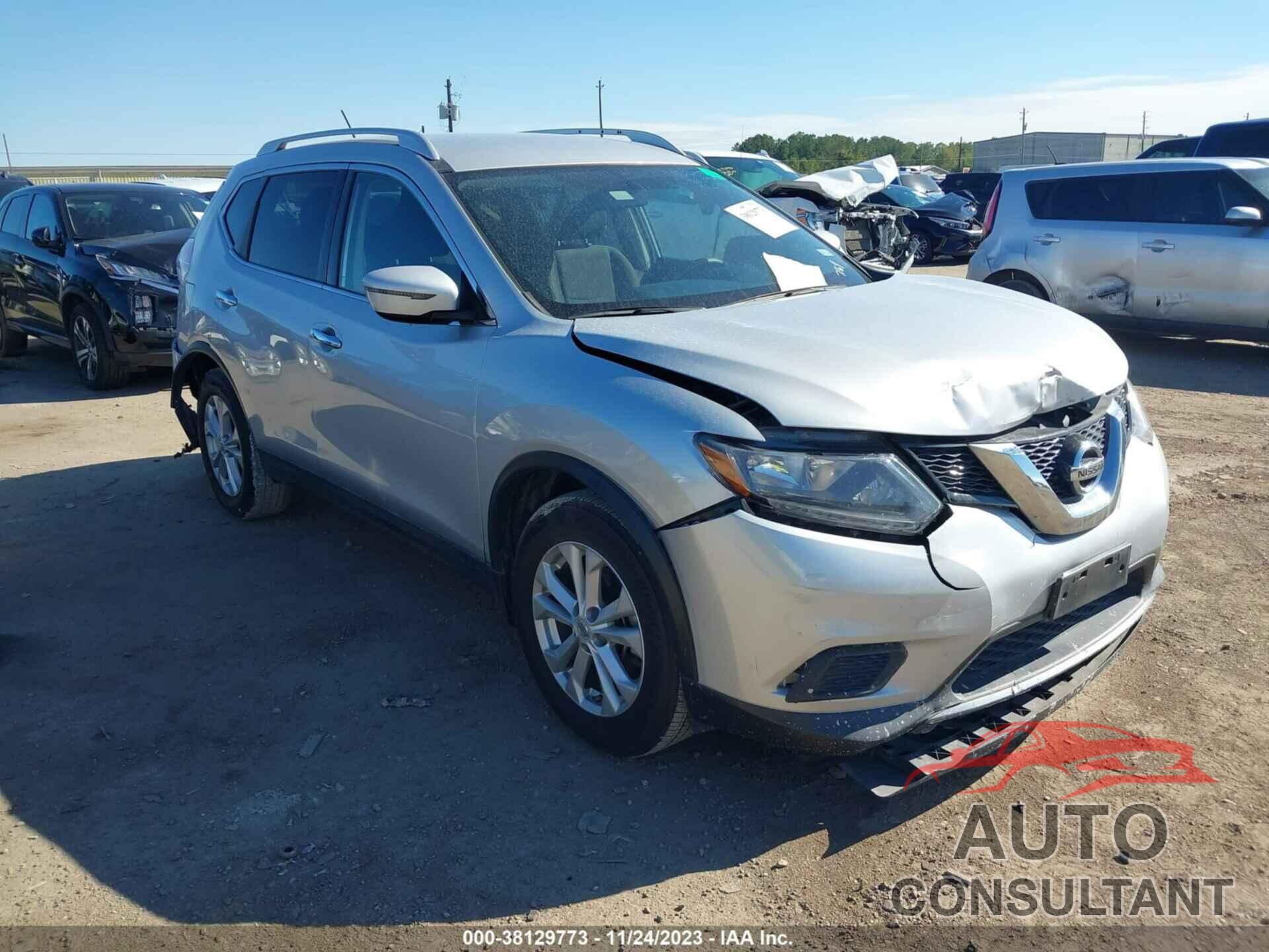 NISSAN ROGUE 2016 - KNMAT2MT9GP607169