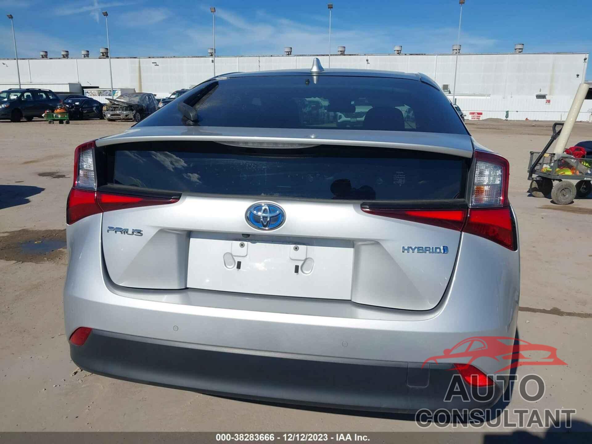 TOYOTA PRIUS 2020 - JTDKARFU1L3122583