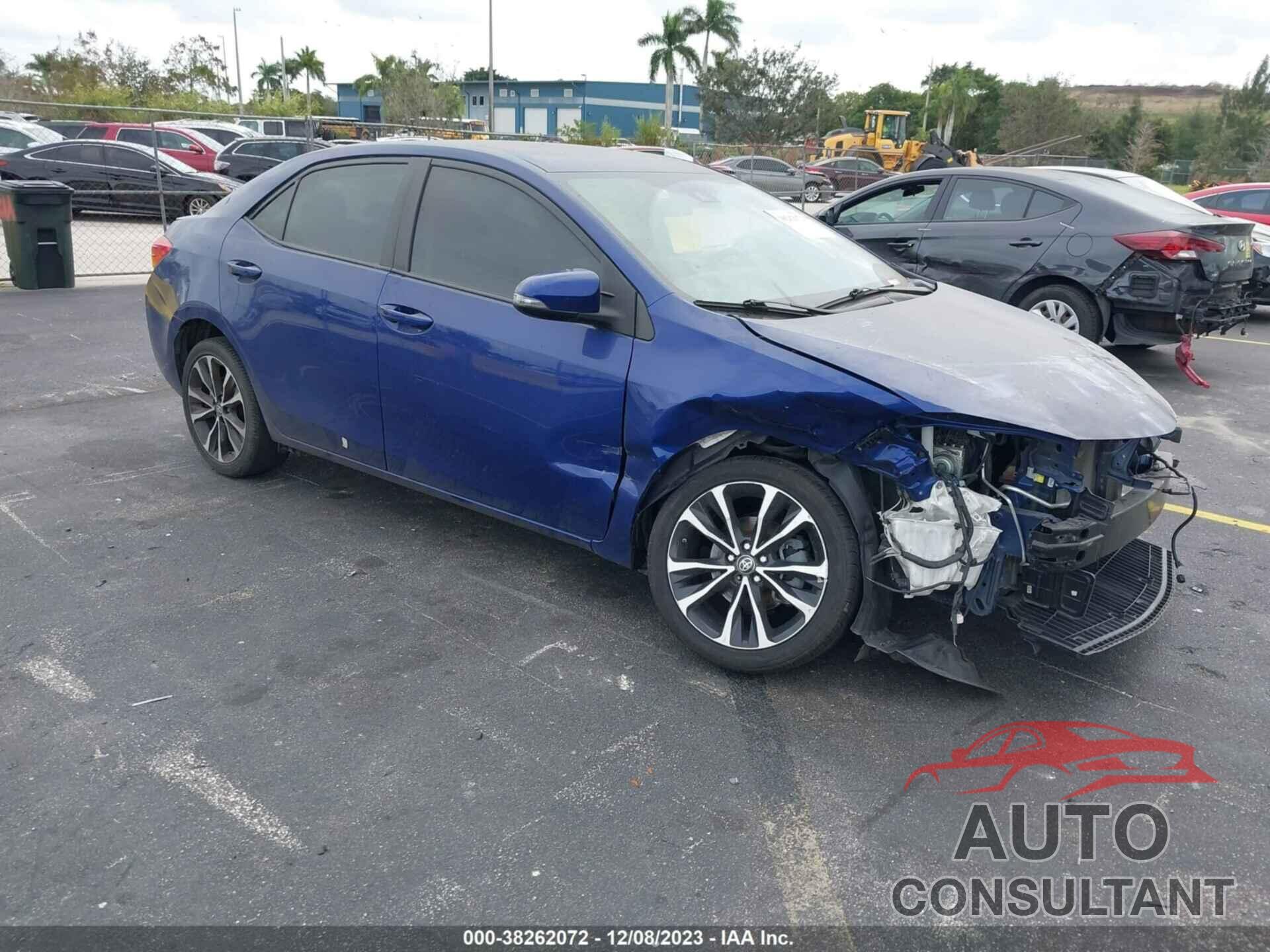 TOYOTA COROLLA 2017 - 2T1BURHE1HC810689