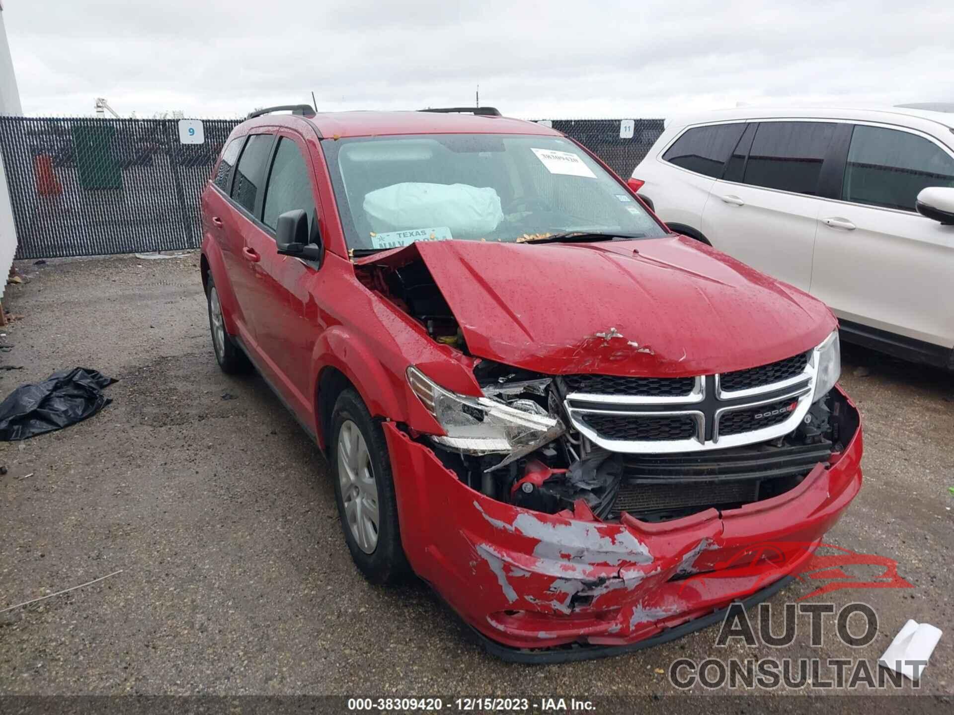 DODGE JOURNEY 2018 - 3C4PDCAB1JT347698