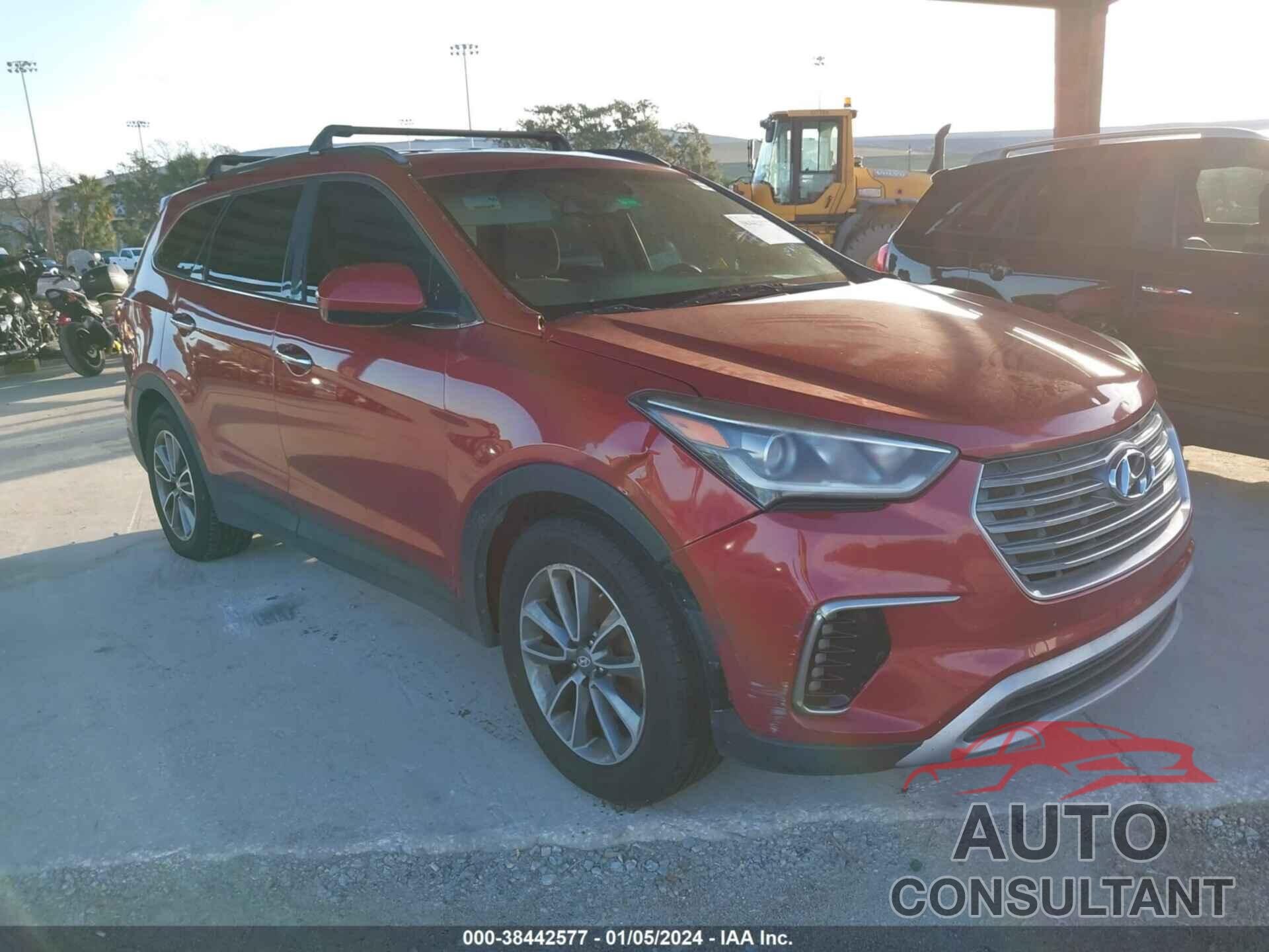 HYUNDAI SANTA FE 2017 - KM8SM4HF0HU176589