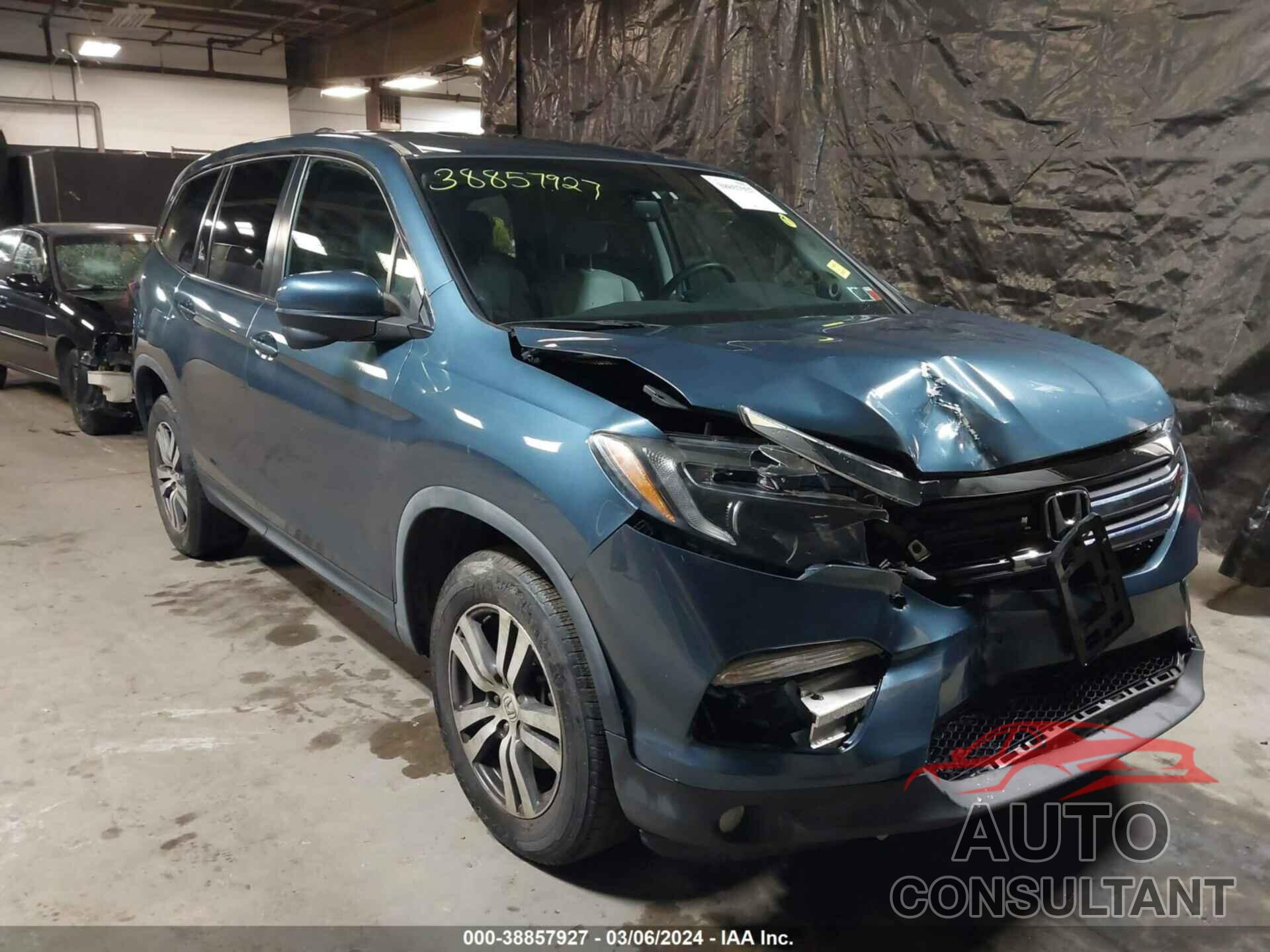 HONDA PILOT 2017 - 5FNYF6H71HB063580