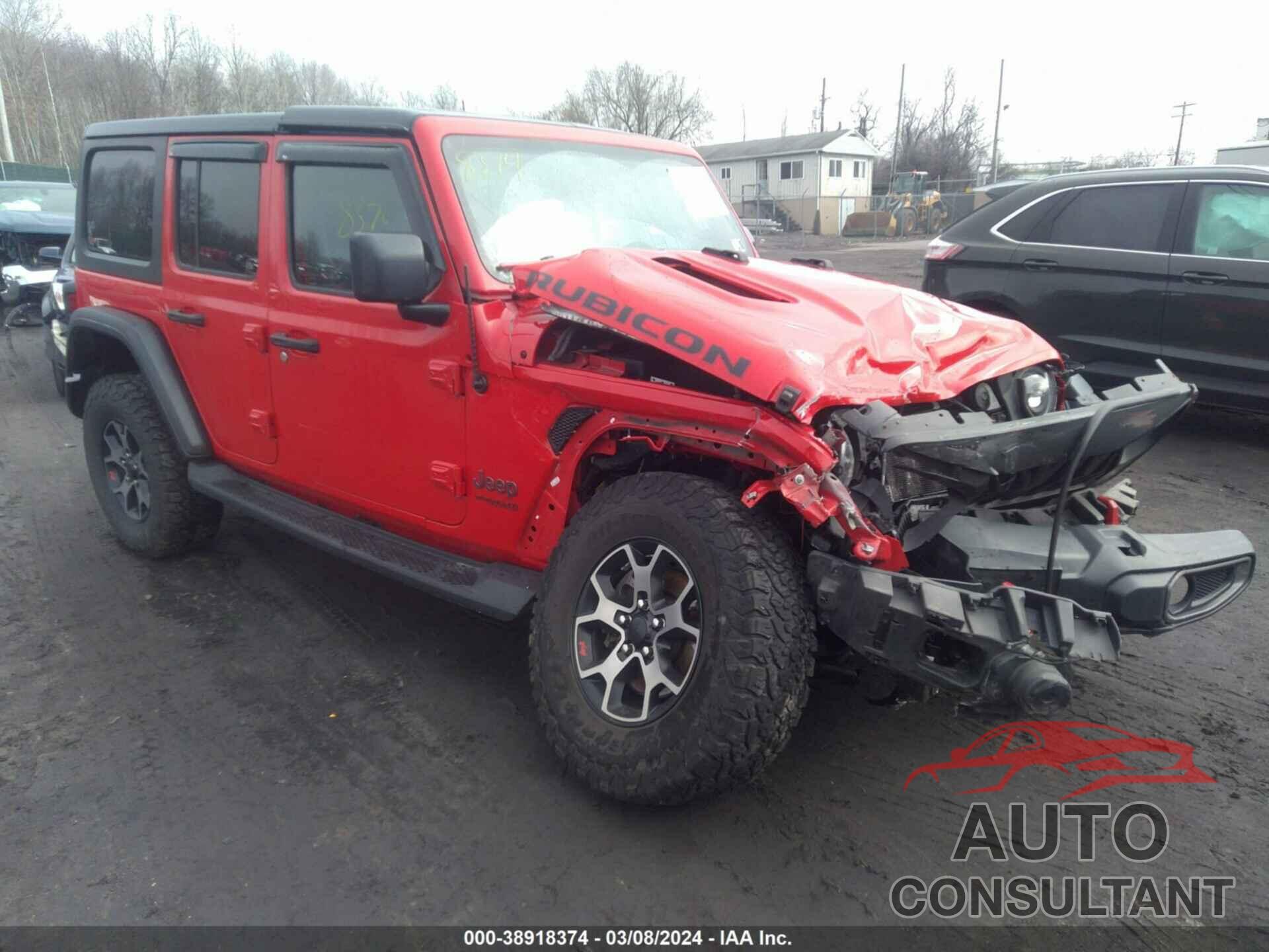 JEEP WRANGLER UNLIMITED 2019 - 1C4HJXFN4KW548272