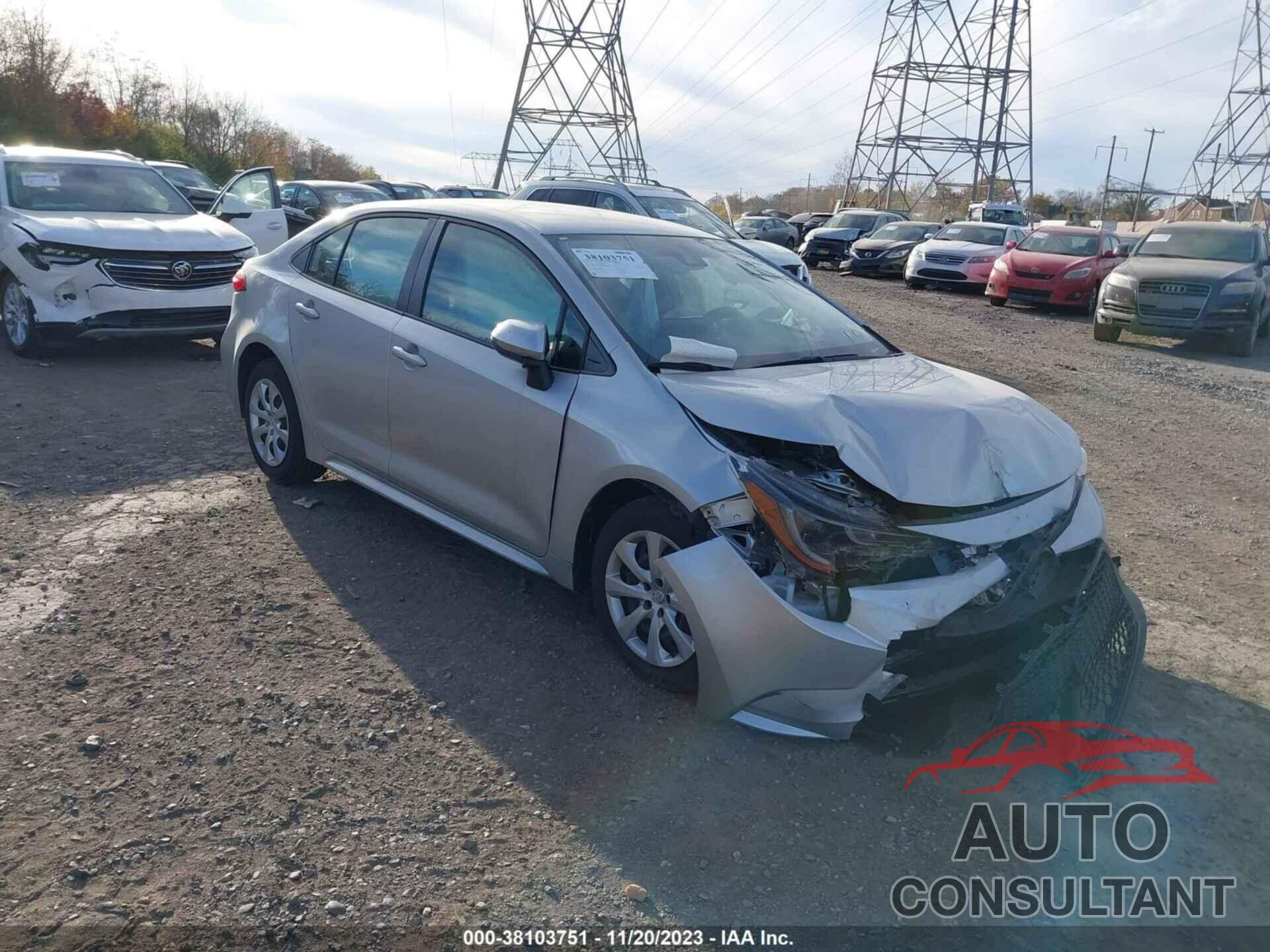TOYOTA COROLLA 2021 - JTDEPMAE8MJ151736