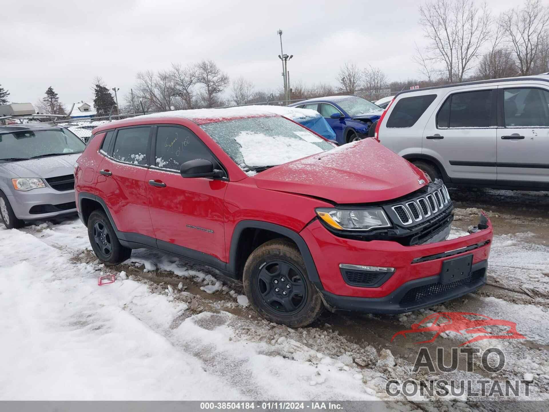 JEEP COMPASS 2019 - 3C4NJDAB4KT621399