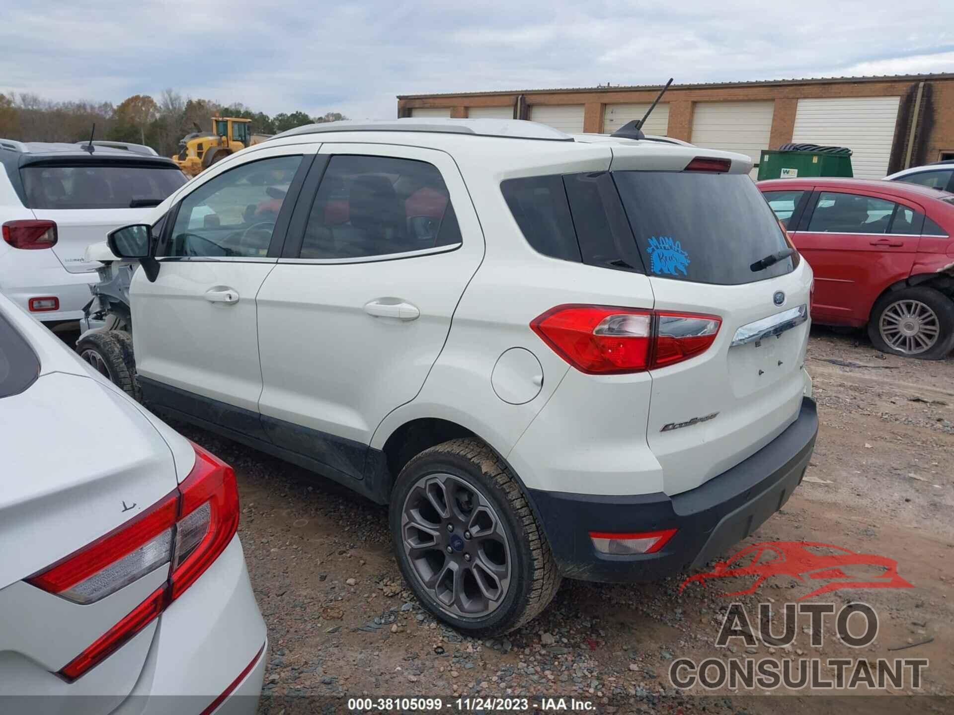 FORD ECOSPORT 2020 - MAJ6S3KLXLC343548