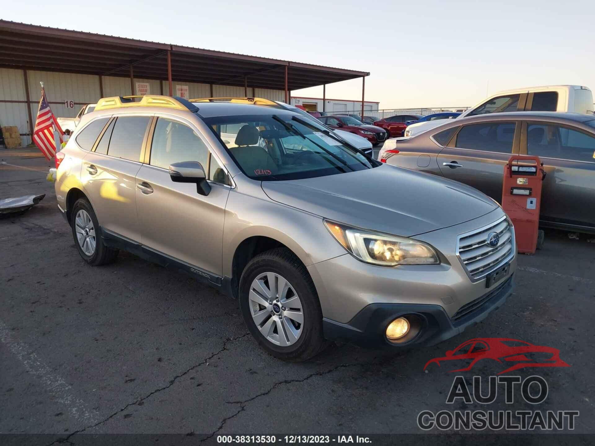 SUBARU OUTBACK 2017 - 4S4BSAFC3H3264698