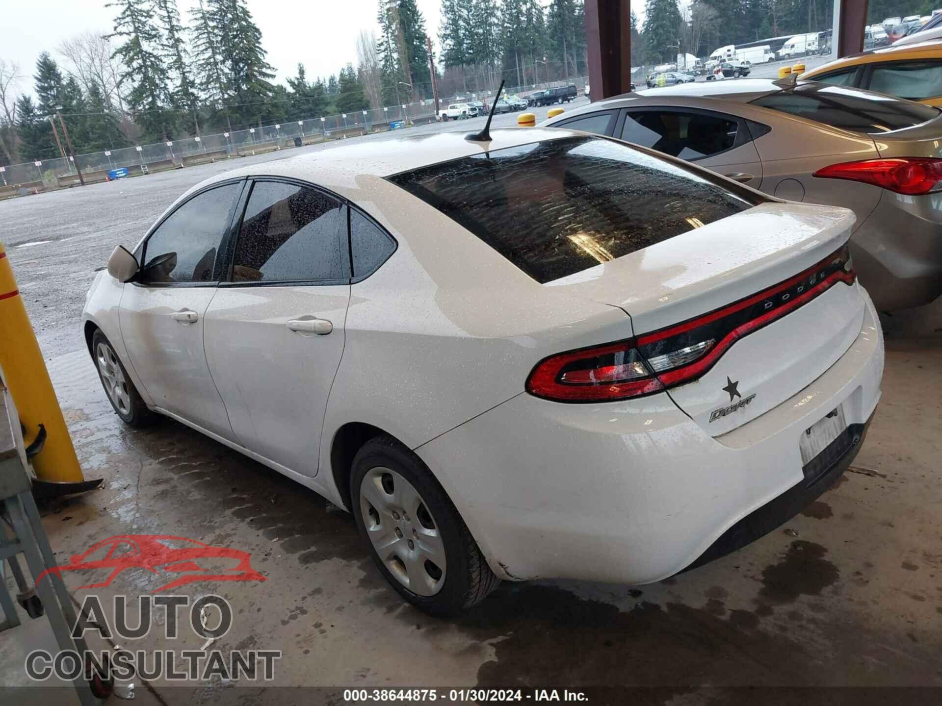 DODGE DART 2016 - 1C3CDFAA4GD505493