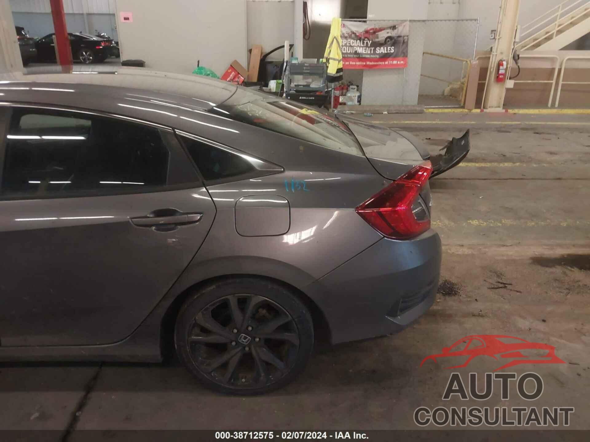 HONDA CIVIC 2019 - 19XFC2E86KE011882