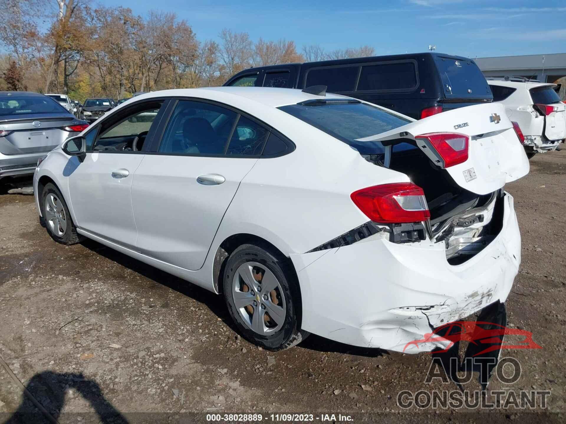 CHEVROLET CRUZE 2017 - 3G1BC5SM9HS552896