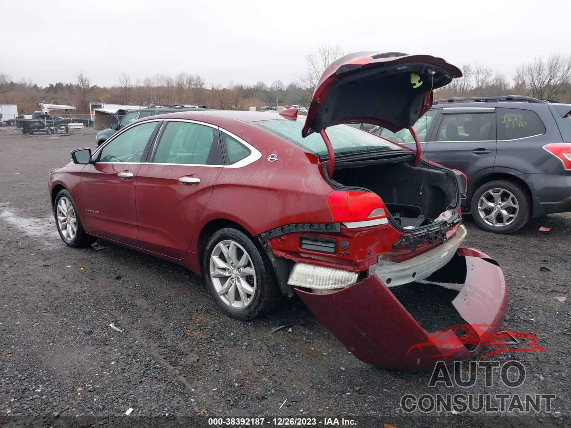 CHEVROLET IMPALA 2017 - 2G1105SA4H9165289