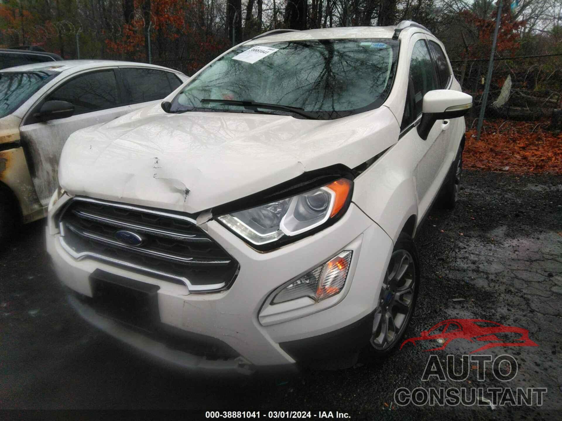 FORD ECOSPORT 2018 - MAJ3P1VE9JC174920