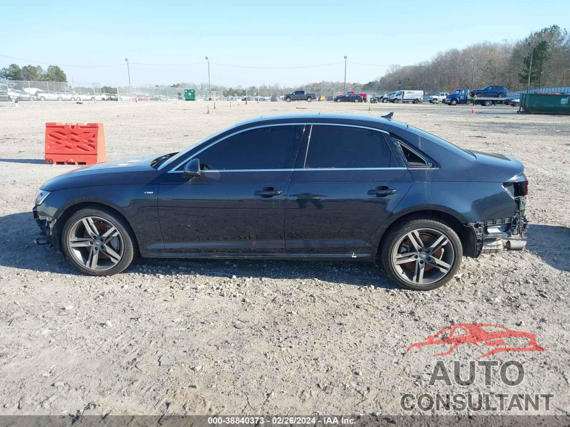 AUDI A4 2018 - WAUENAF44JA072111