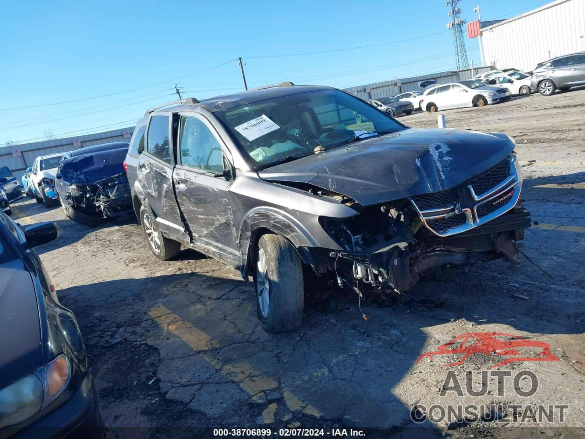 DODGE JOURNEY 2017 - 3C4PDCBG4HT511014