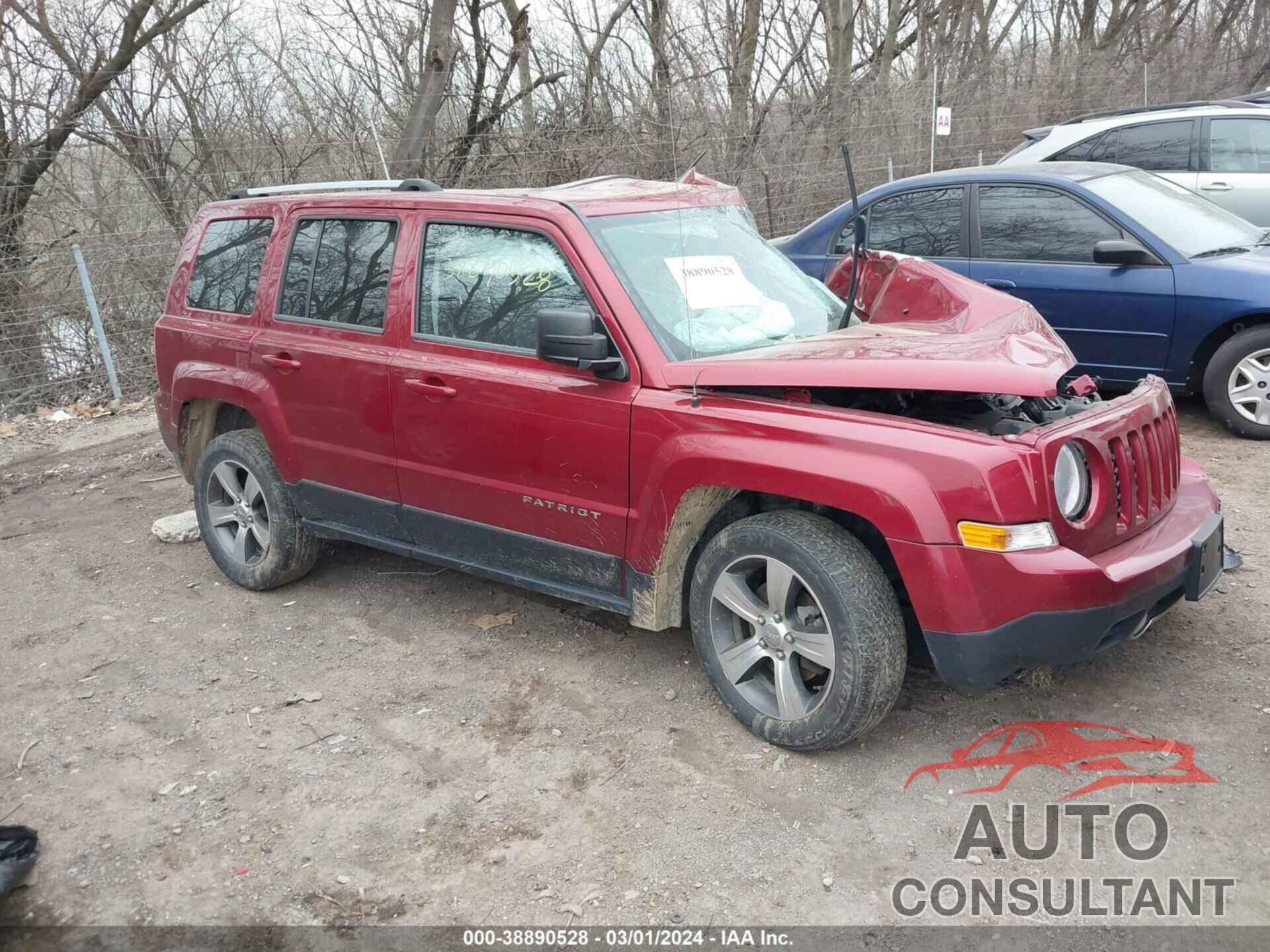 JEEP PATRIOT 2016 - 1C4NJRFBXGD595684