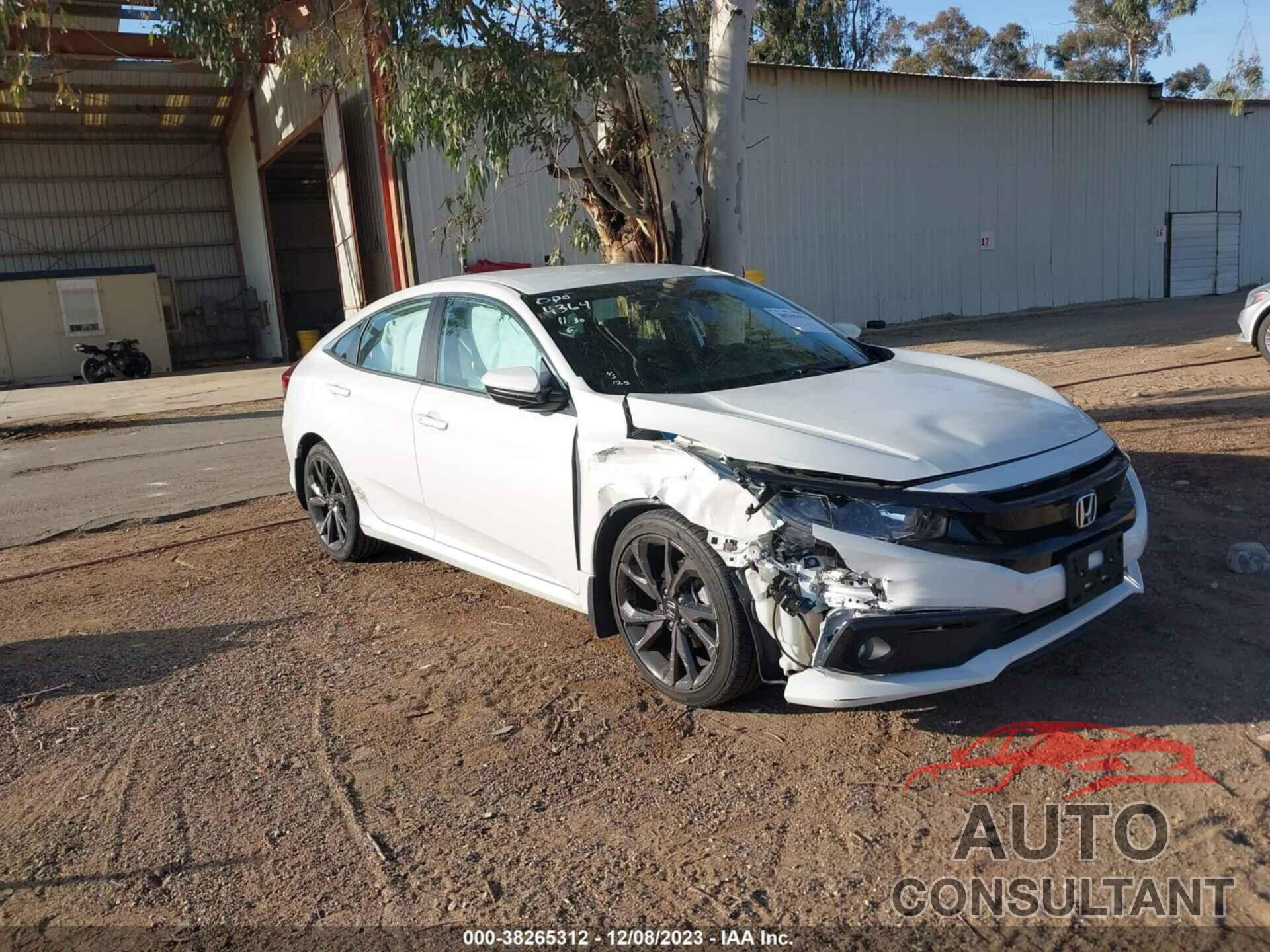 HONDA CIVIC 2020 - 19XFC2F8XLE212734