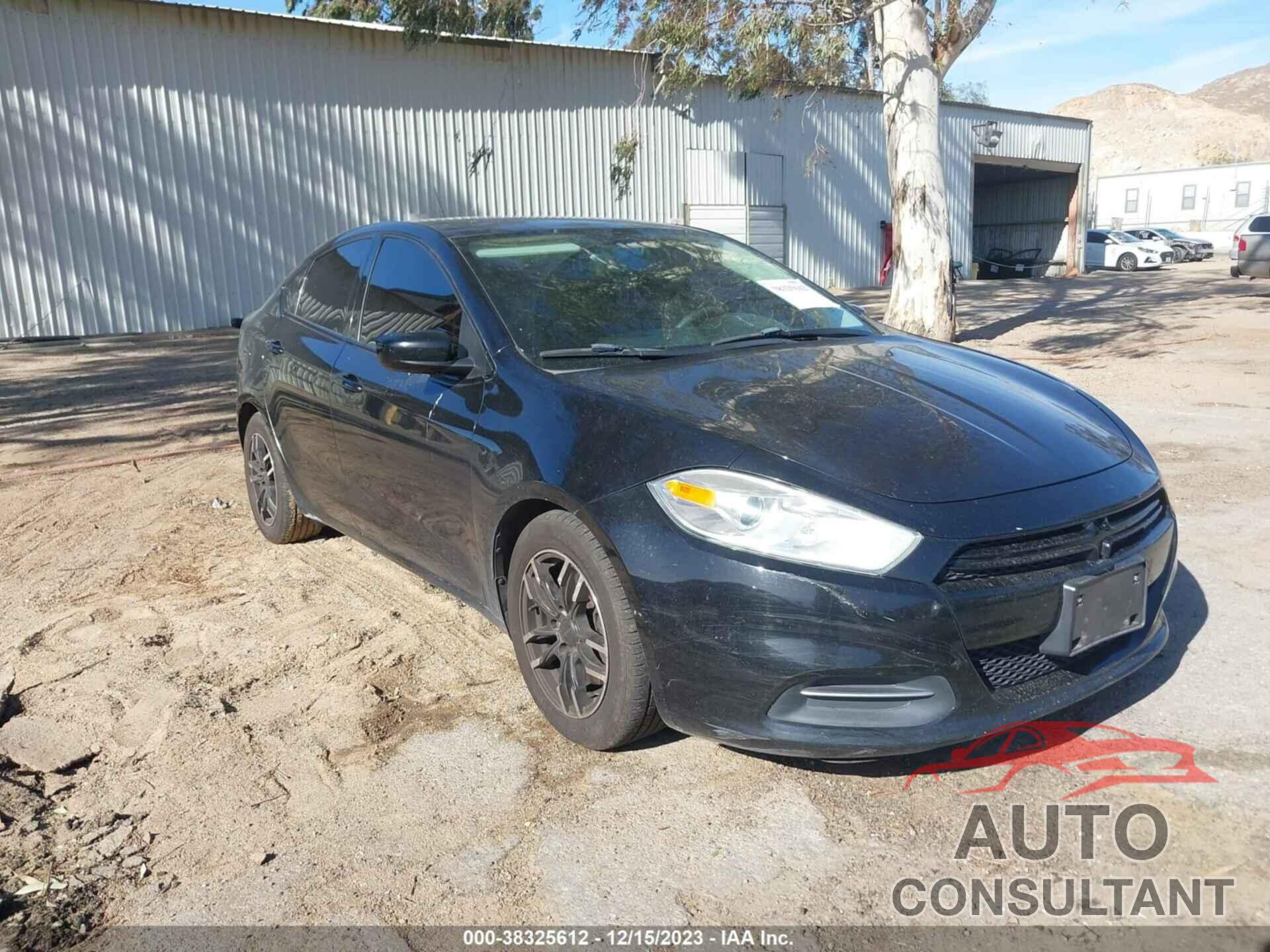 DODGE DART 2016 - 1C3CDFAA2GD591967