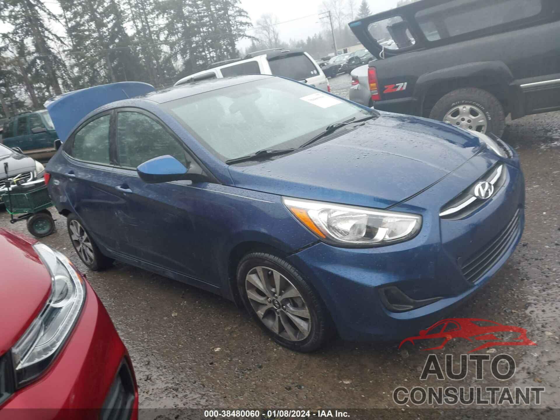 HYUNDAI ACCENT 2017 - KMHCT4AE8HU331768