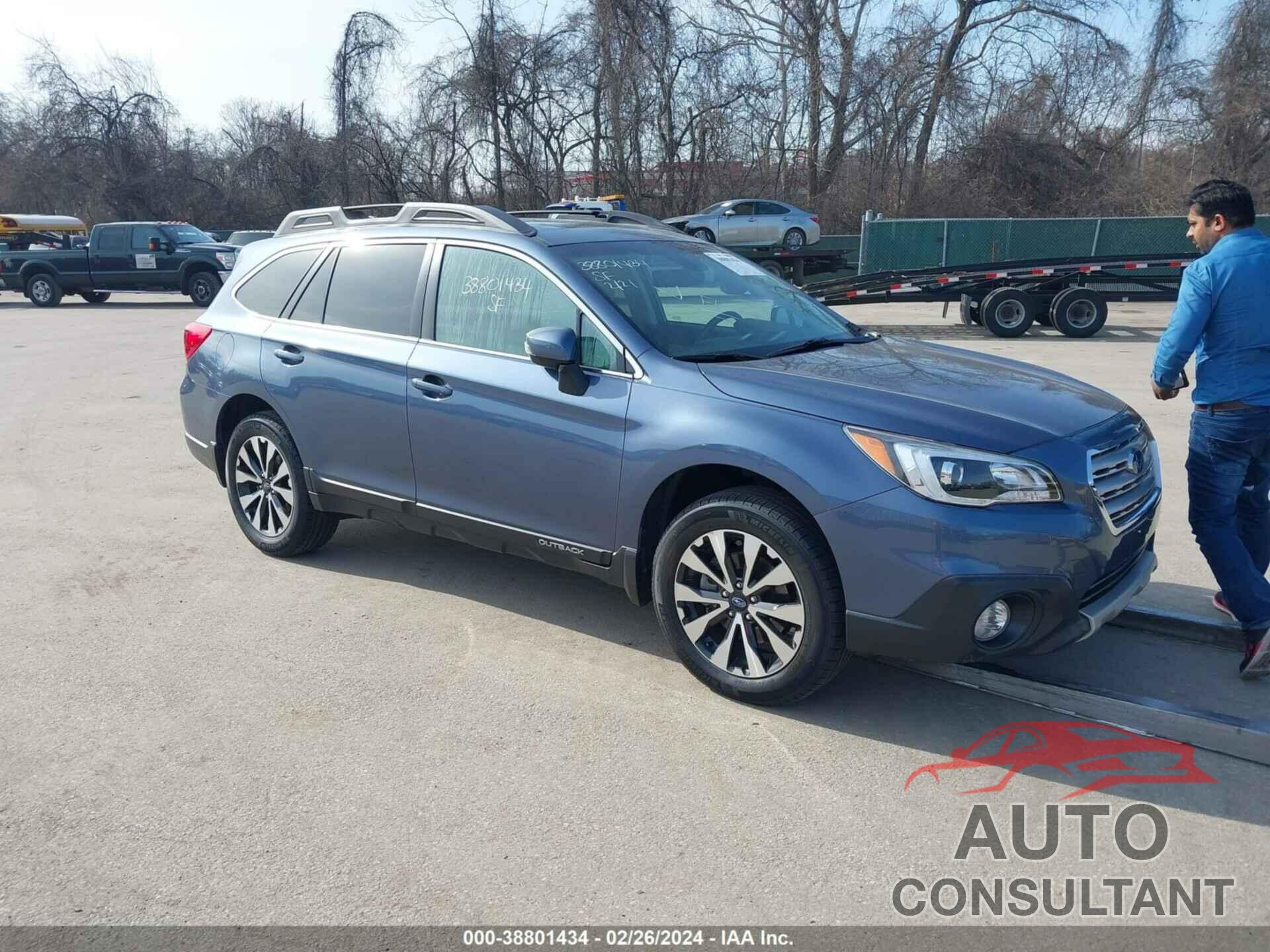 SUBARU OUTBACK 2017 - 4S4BSANC9H3309418