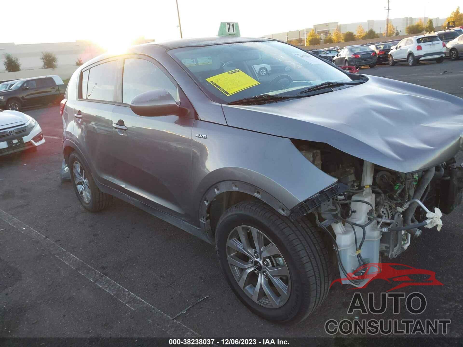 KIA SPORTAGE 2016 - KNDPBCAC3G7824949