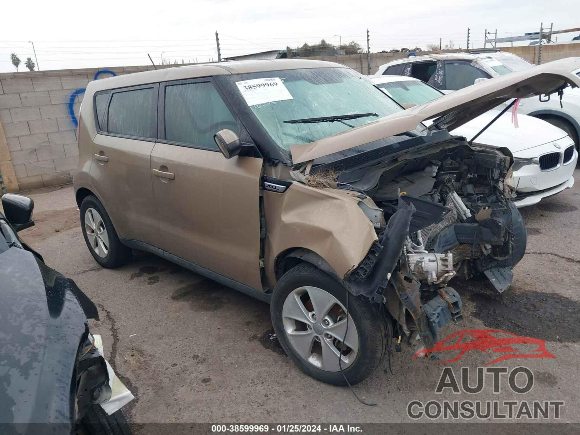 KIA SOUL 2016 - KNDJN2A29G7309131