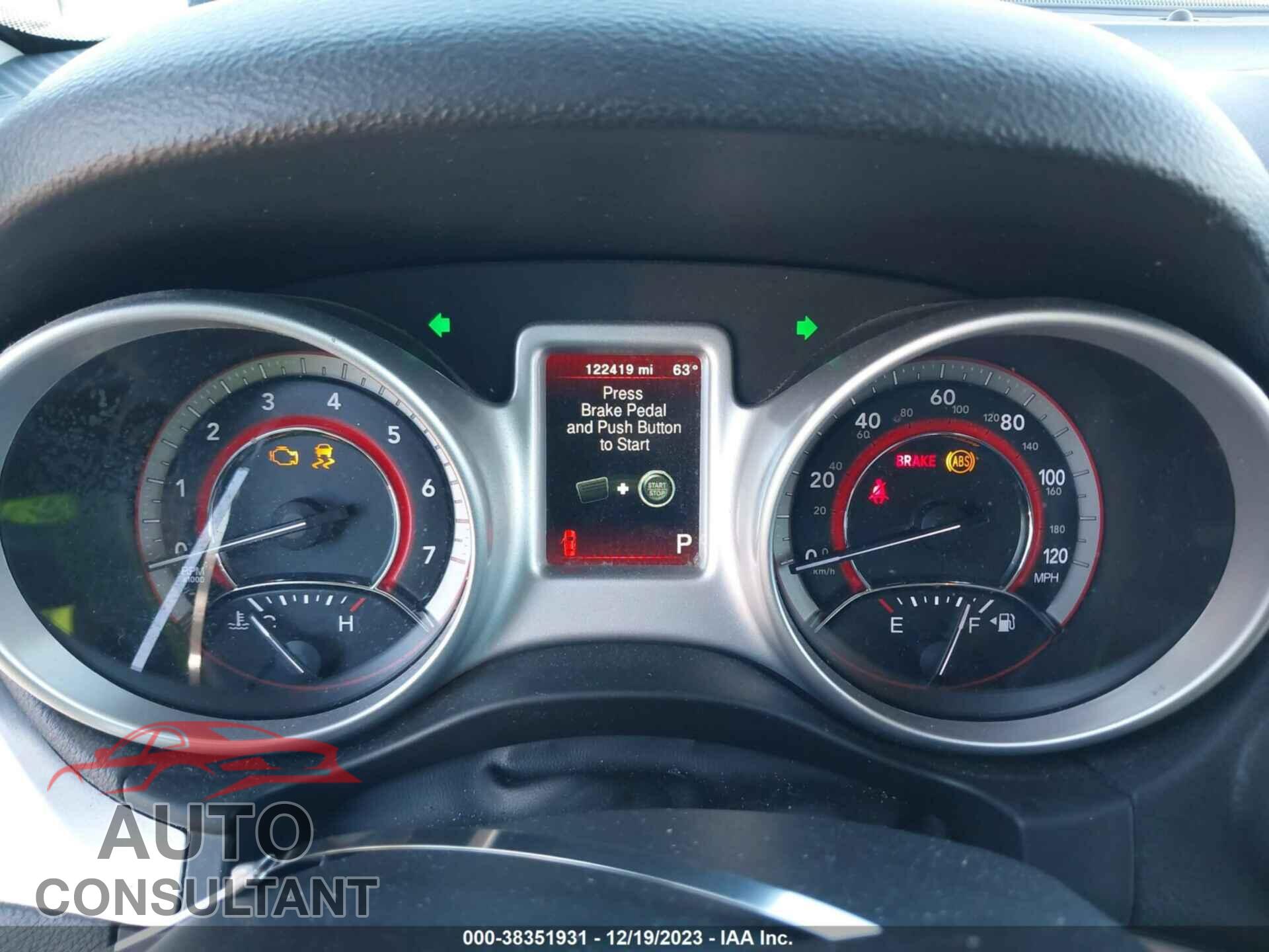 DODGE JOURNEY 2017 - 3C4PDCBG3HT589770