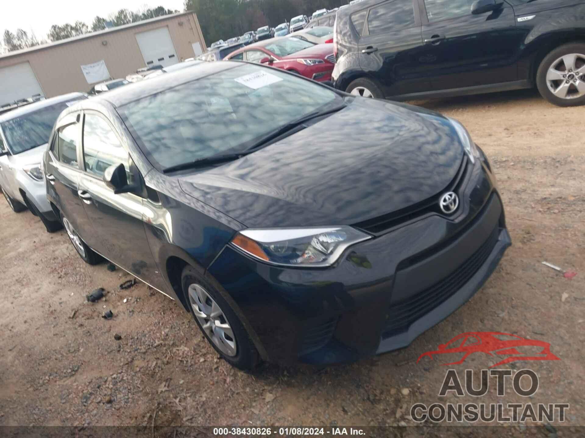 TOYOTA COROLLA 2016 - 2T1BURHE5GC734098