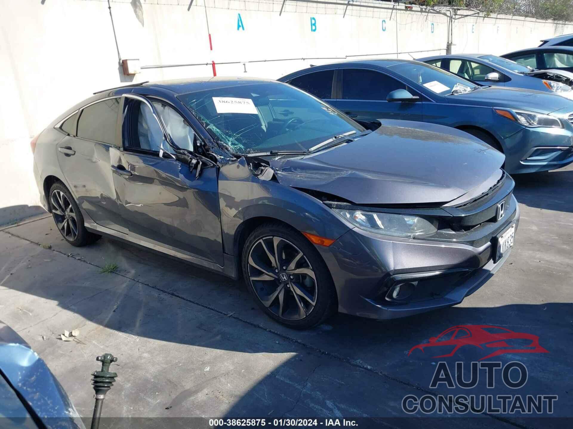 HONDA CIVIC 2019 - 2HGFC2F85KH575057