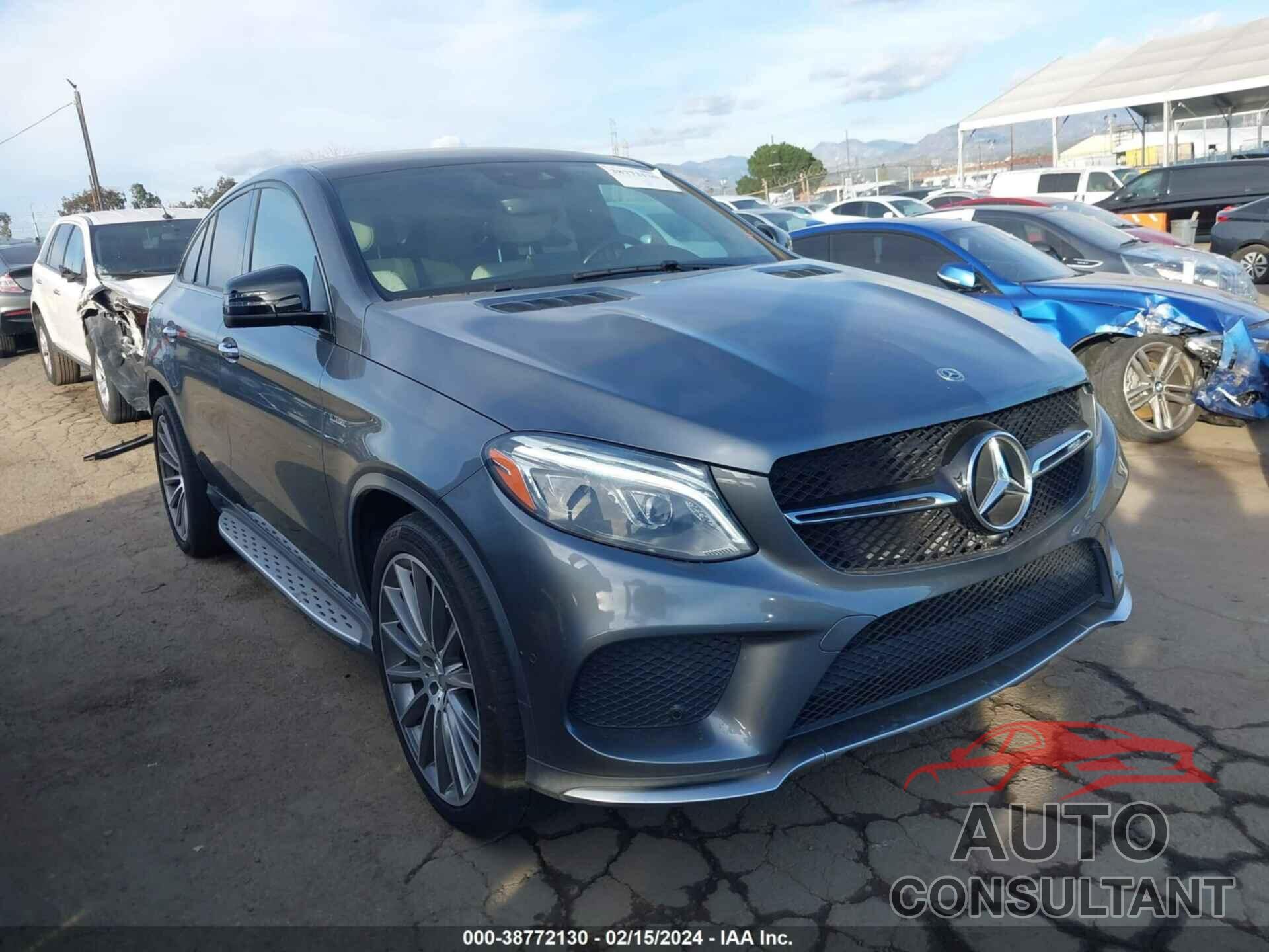MERCEDES-BENZ AMG GLE 43 COUPE 2017 - 4JGED6EB0HA083812
