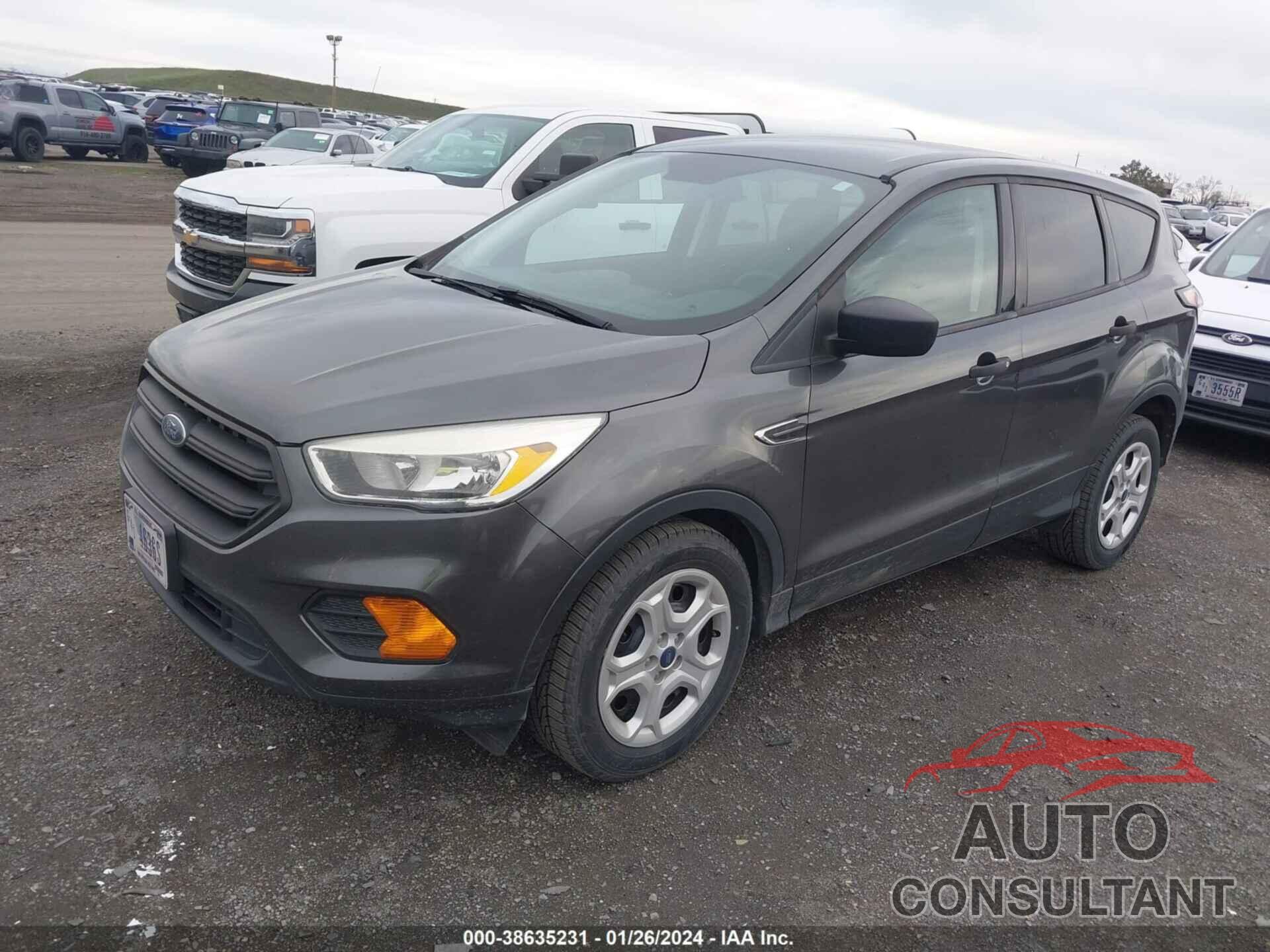 FORD ESCAPE 2017 - 1FMCU0F76HUA41187