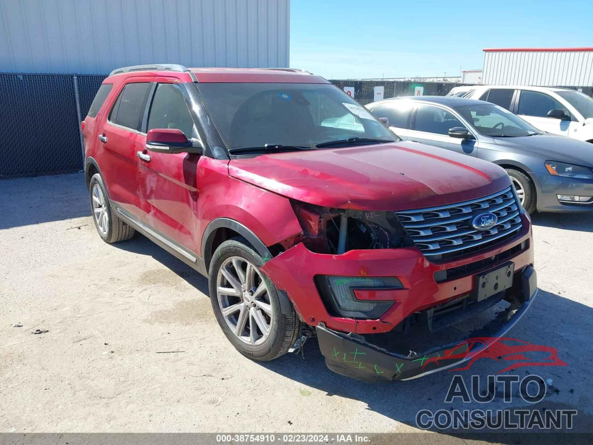 FORD EXPLORER 2016 - 1FM5K7F80GGB61340