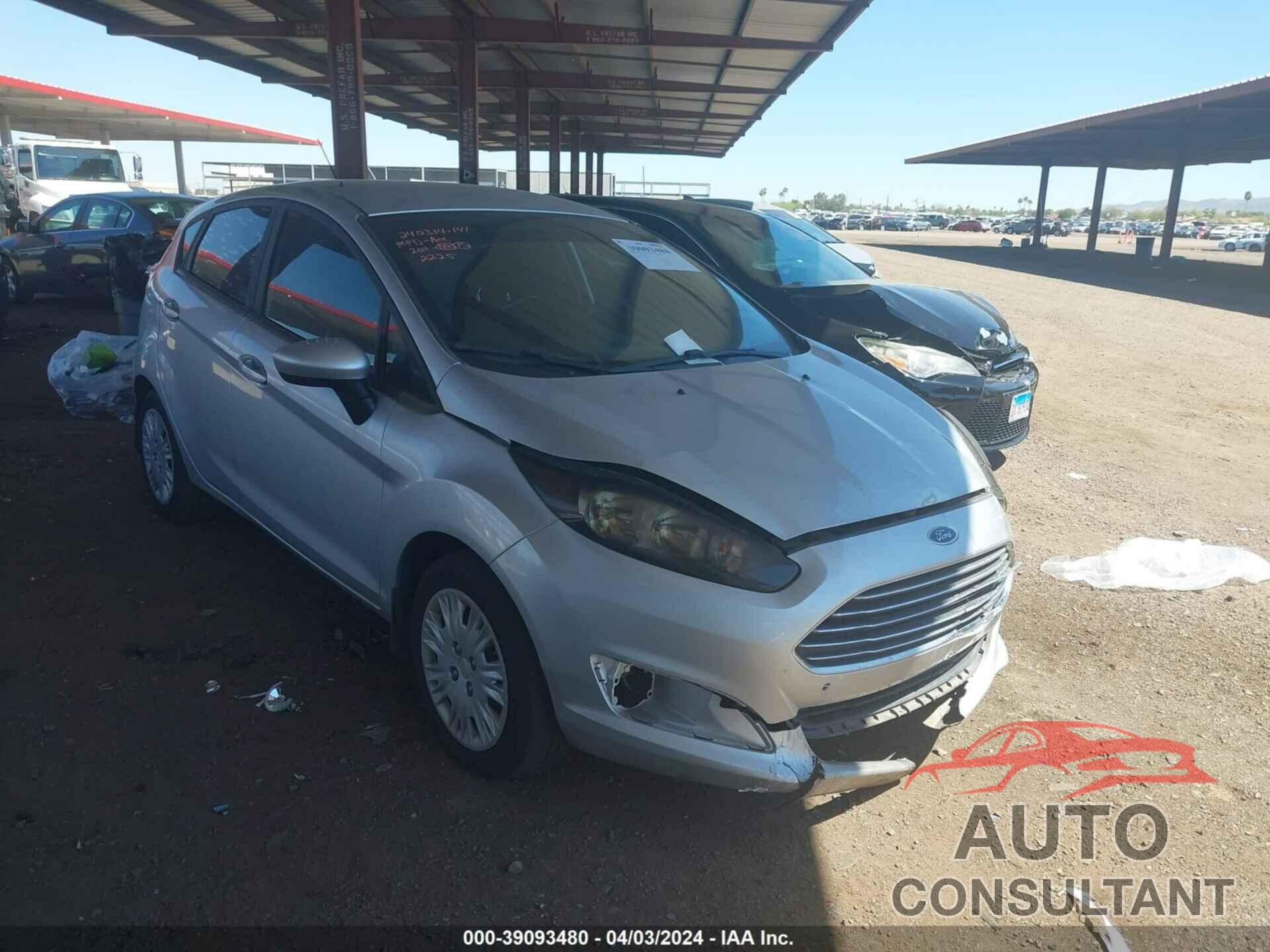 FORD FIESTA 2017 - 3FADP4TJXHM162225