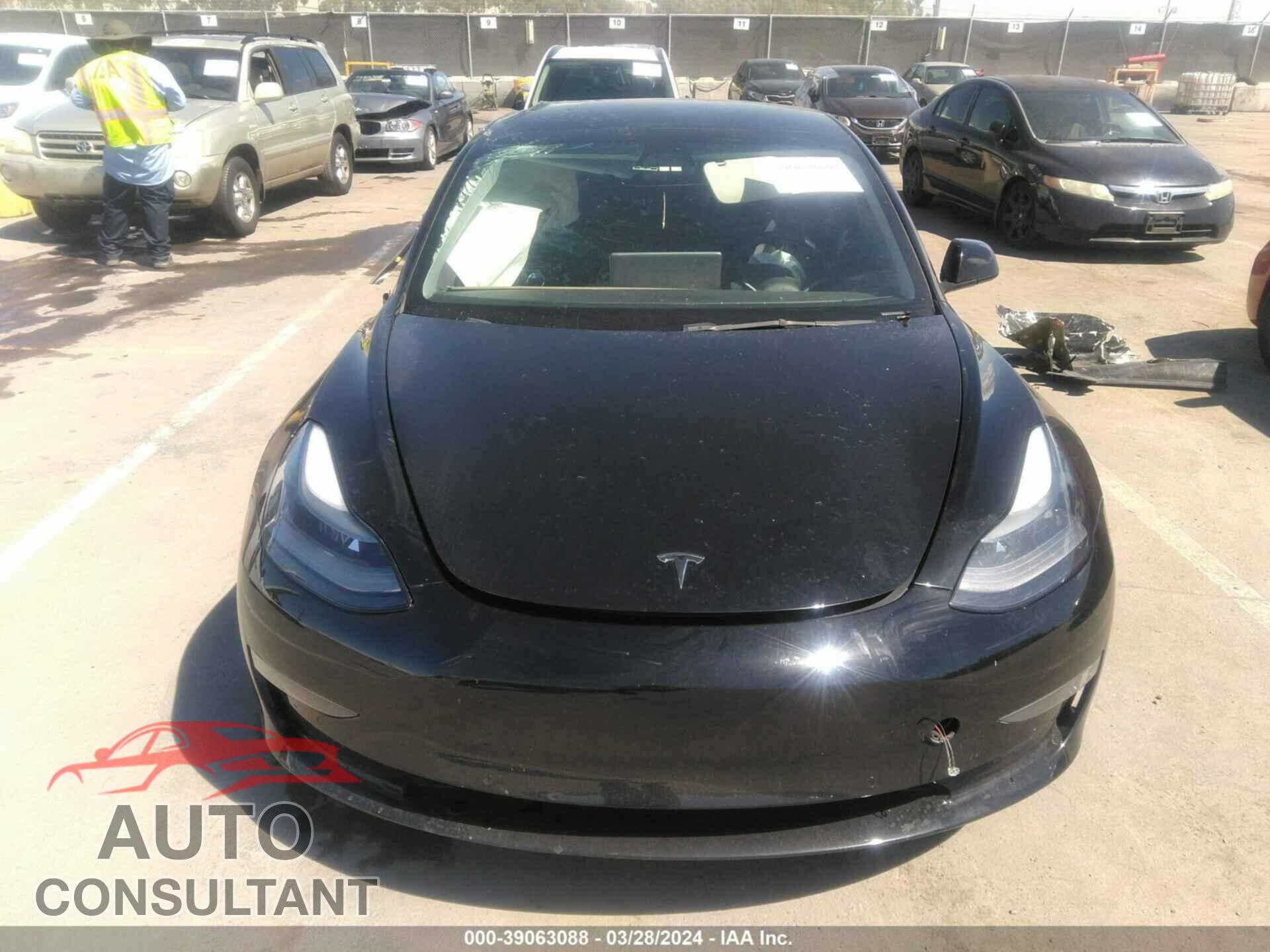TESLA MODEL 3 2022 - 5YJ3E1EA6NF113448