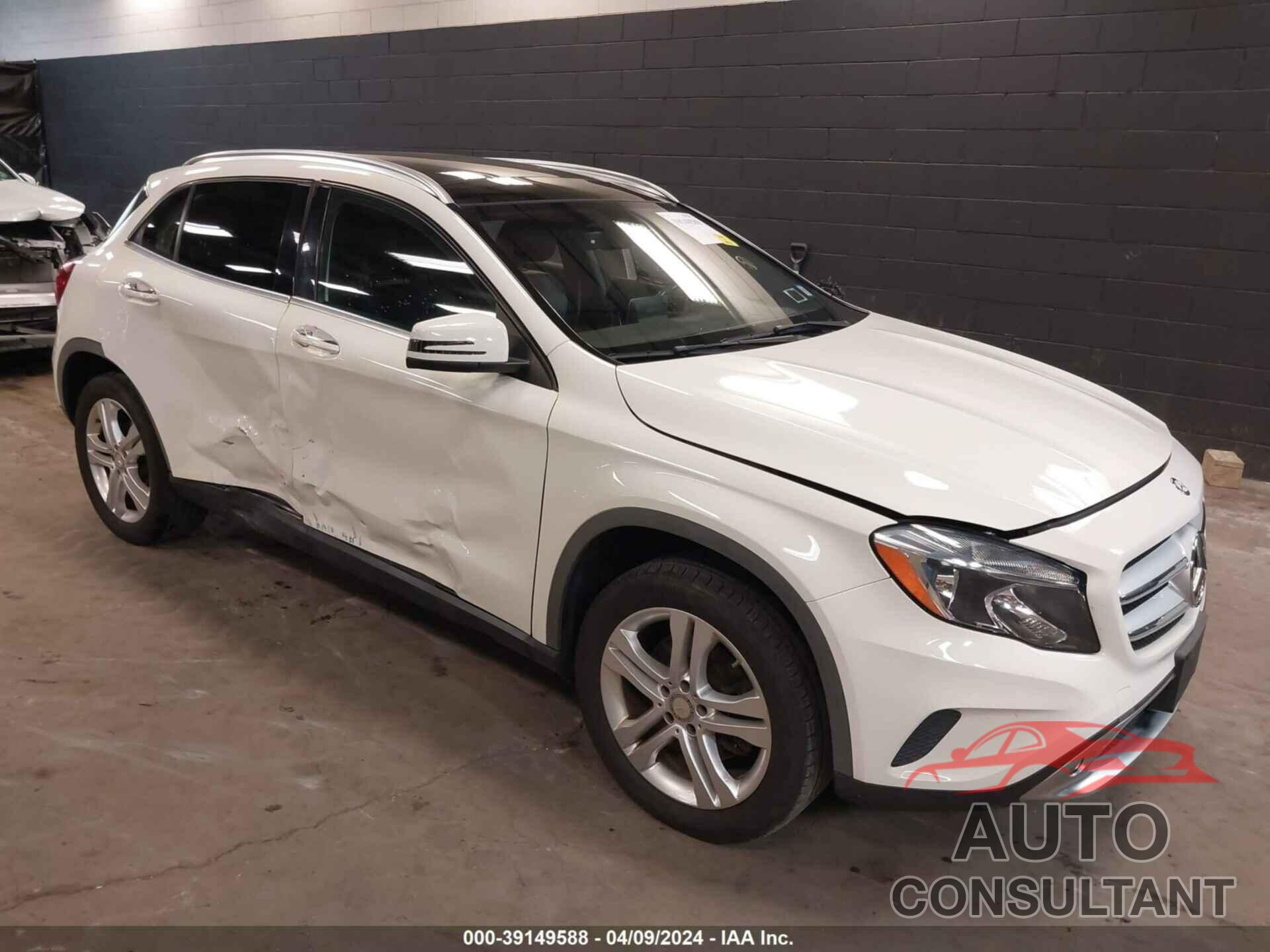 MERCEDES-BENZ GLA 250 2016 - WDCTG4GB2GJ218219