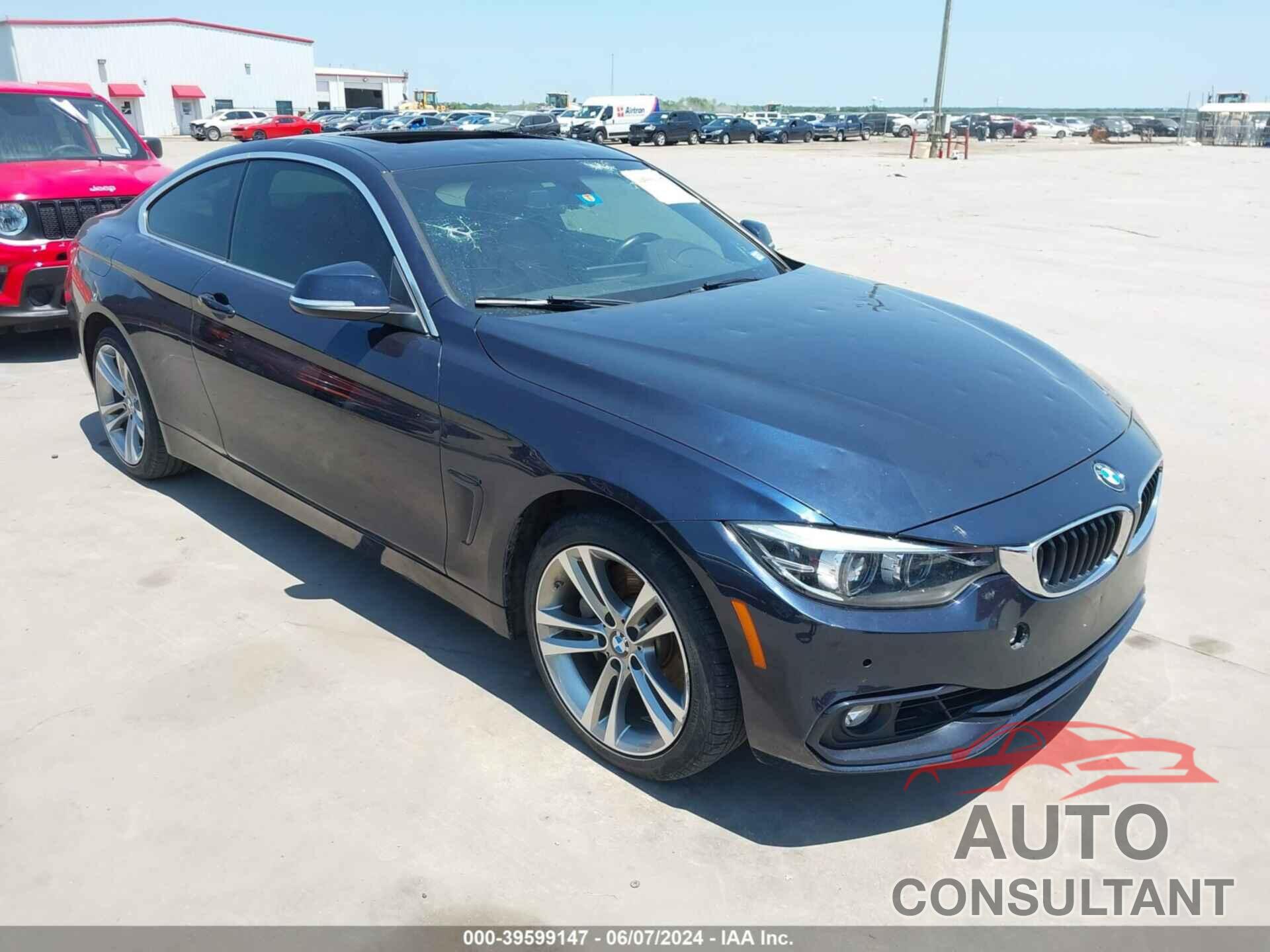 BMW 440I 2018 - WBA4W9C50JAC09052