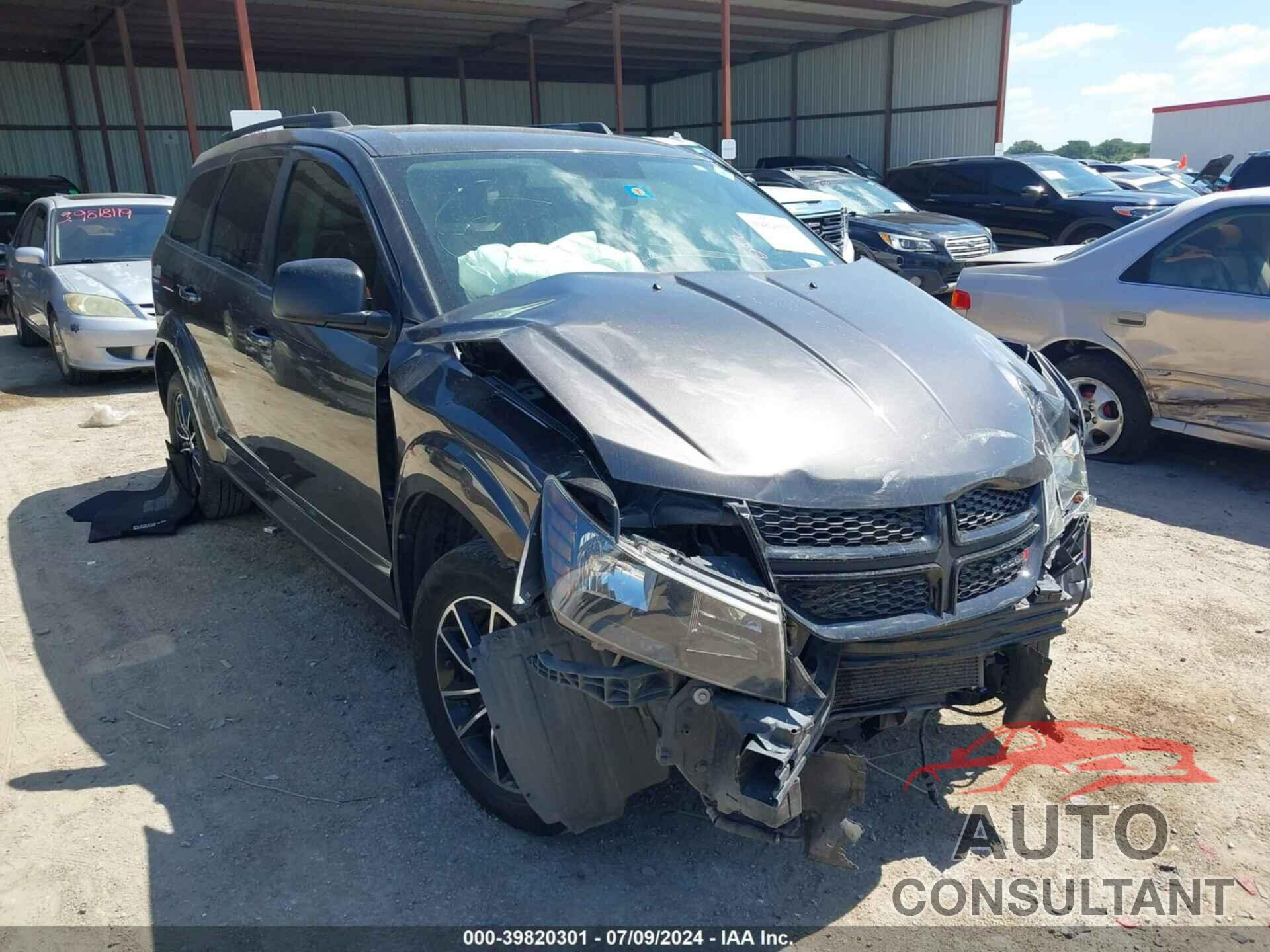 DODGE JOURNEY 2018 - 3C4PDCAB6JT152311