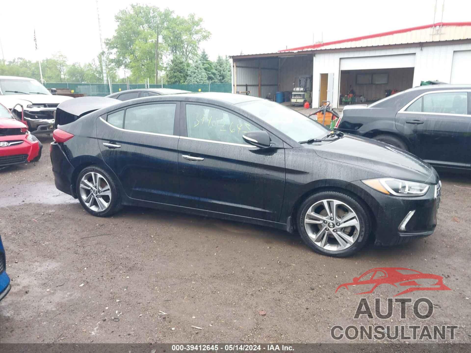 HYUNDAI ELANTRA 2017 - KMHD84LF0HU288698