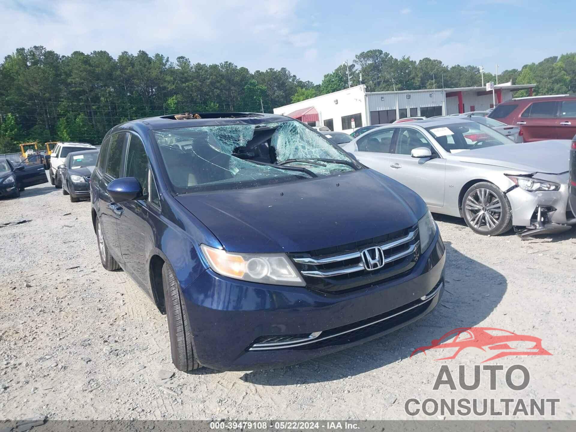 HONDA ODYSSEY 2017 - 5FNRL5H65HB021315