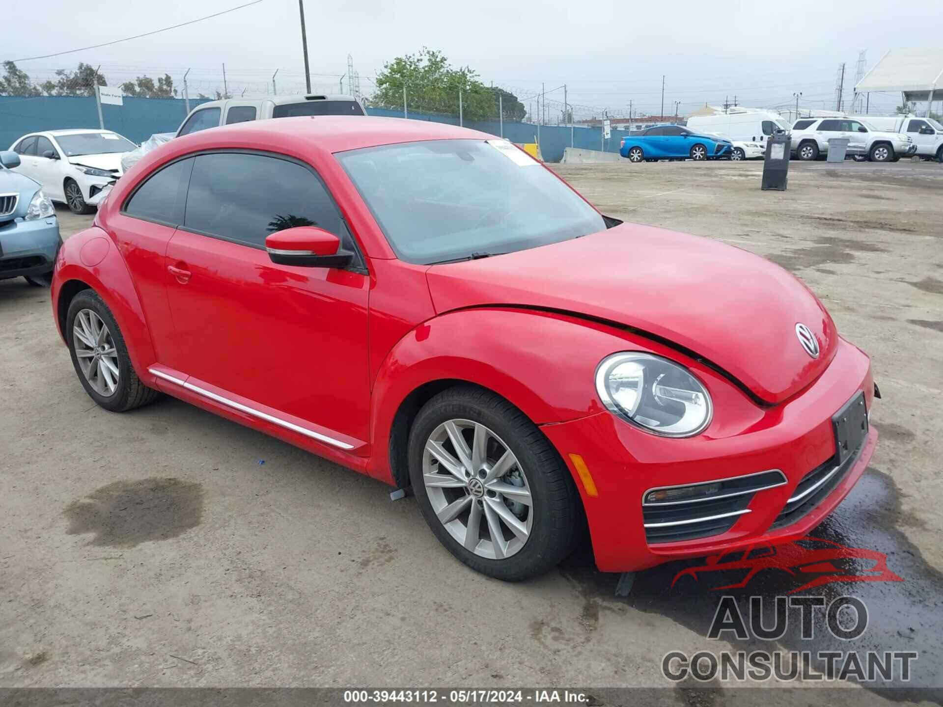 VOLKSWAGEN BEETLE 2017 - 3VWJ17AT7HM613886