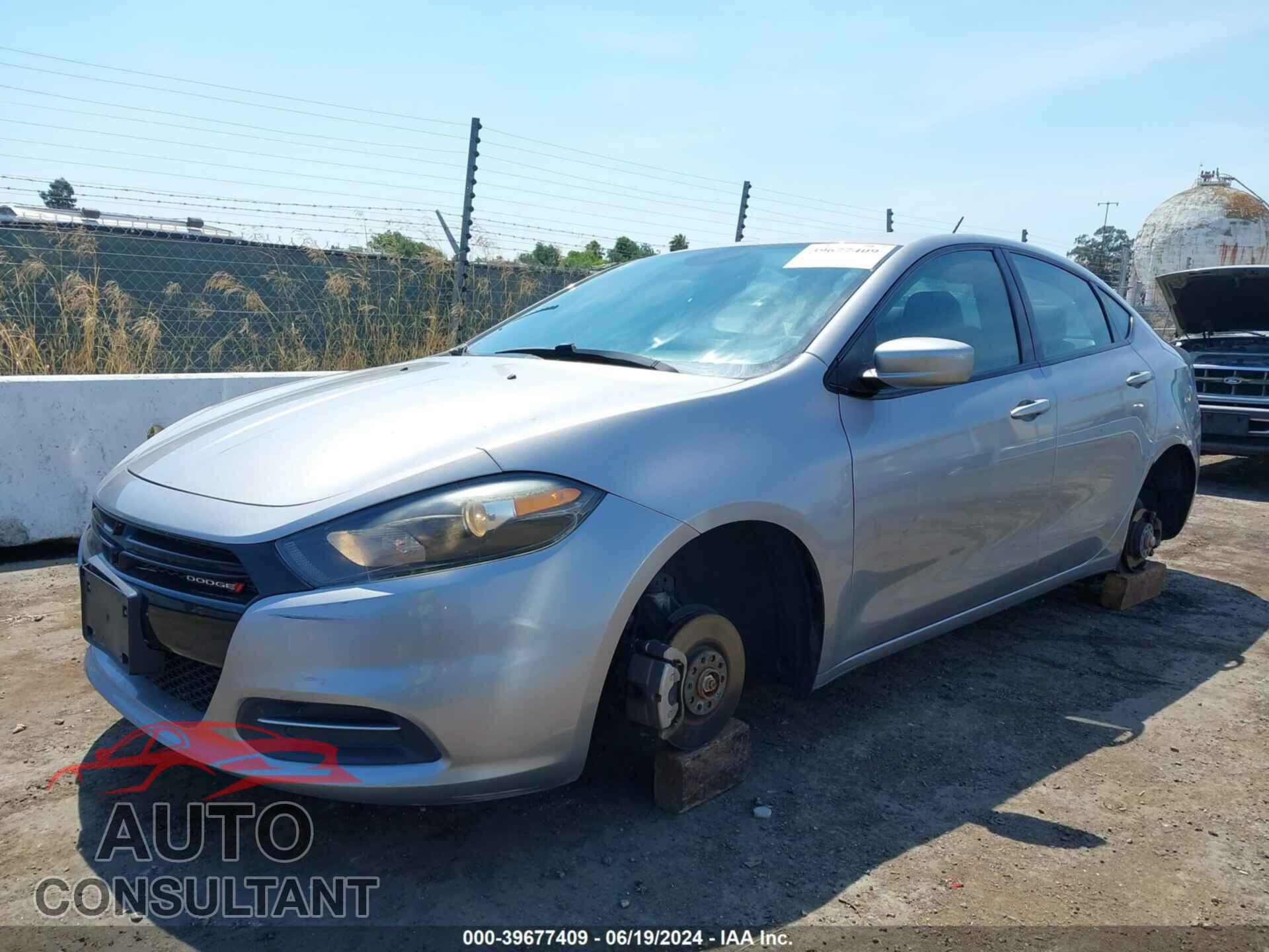 DODGE DART 2016 - 1C3CDFAA6GD577408
