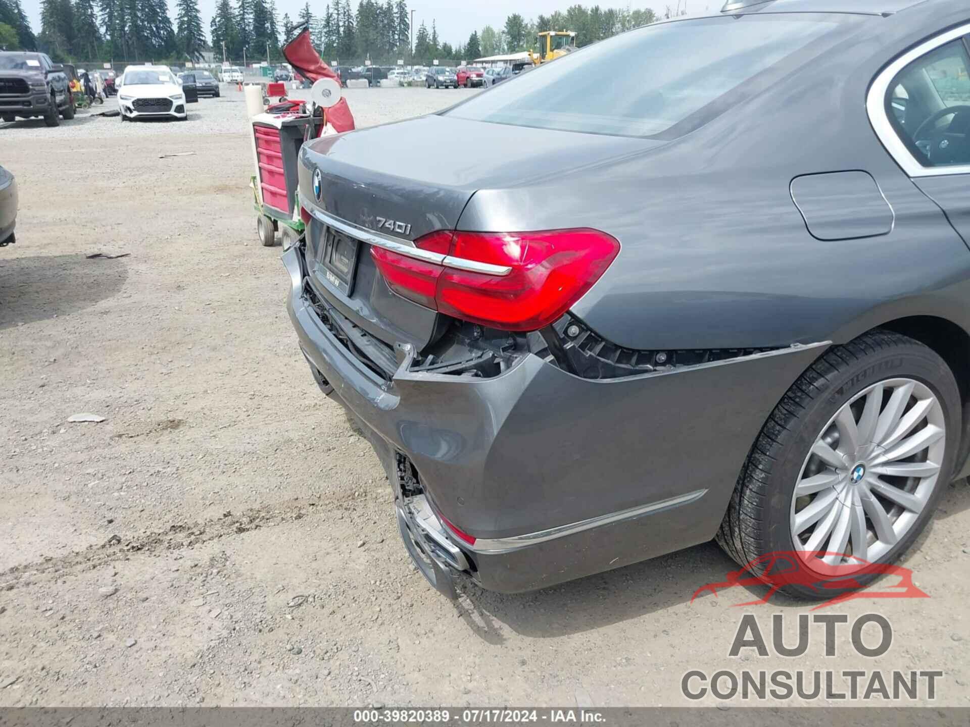 BMW 740I 2019 - WBA7E2C55KB454543