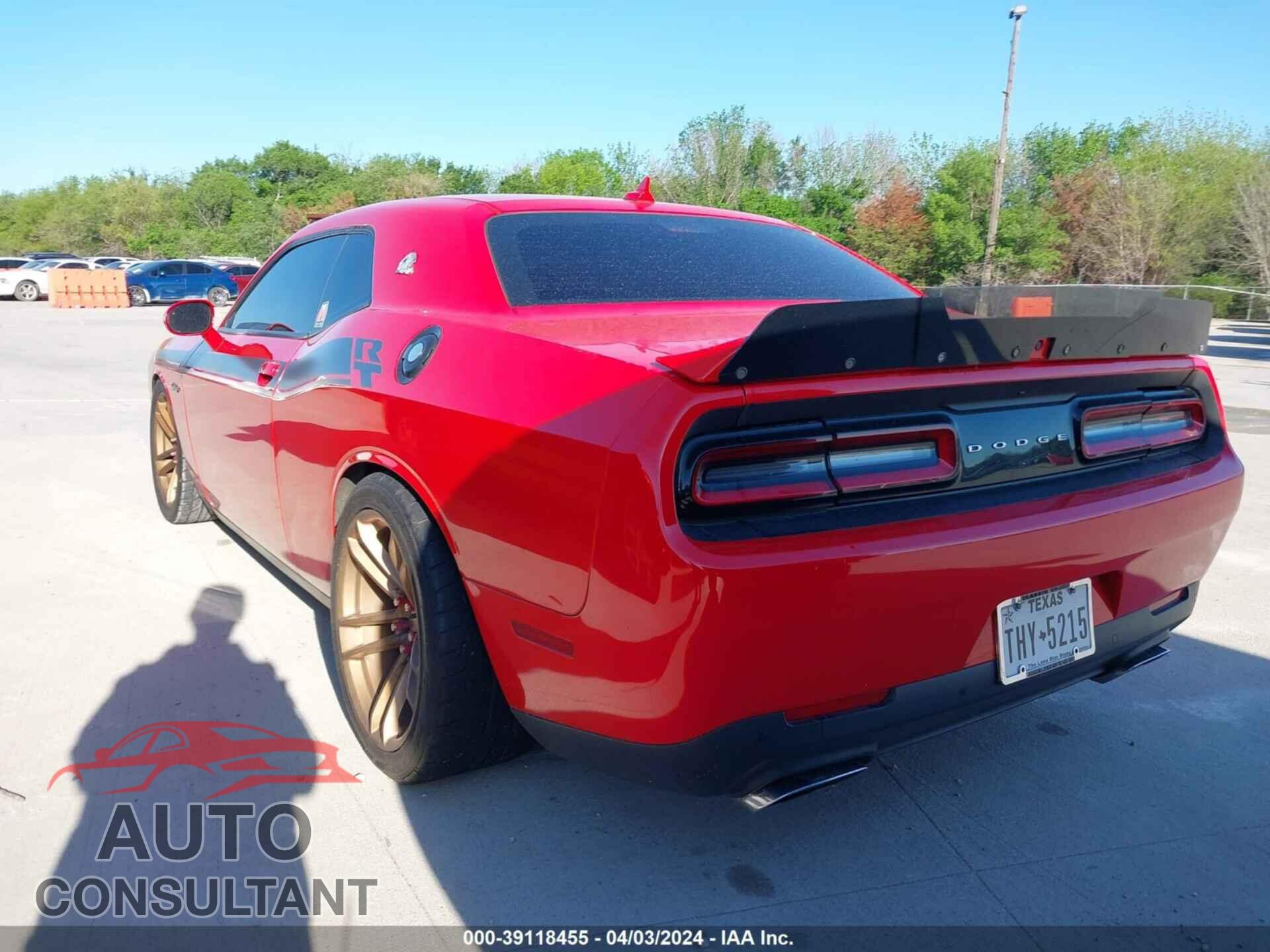 DODGE CHALLENGER 2016 - 2C3CDZBT4GH226212