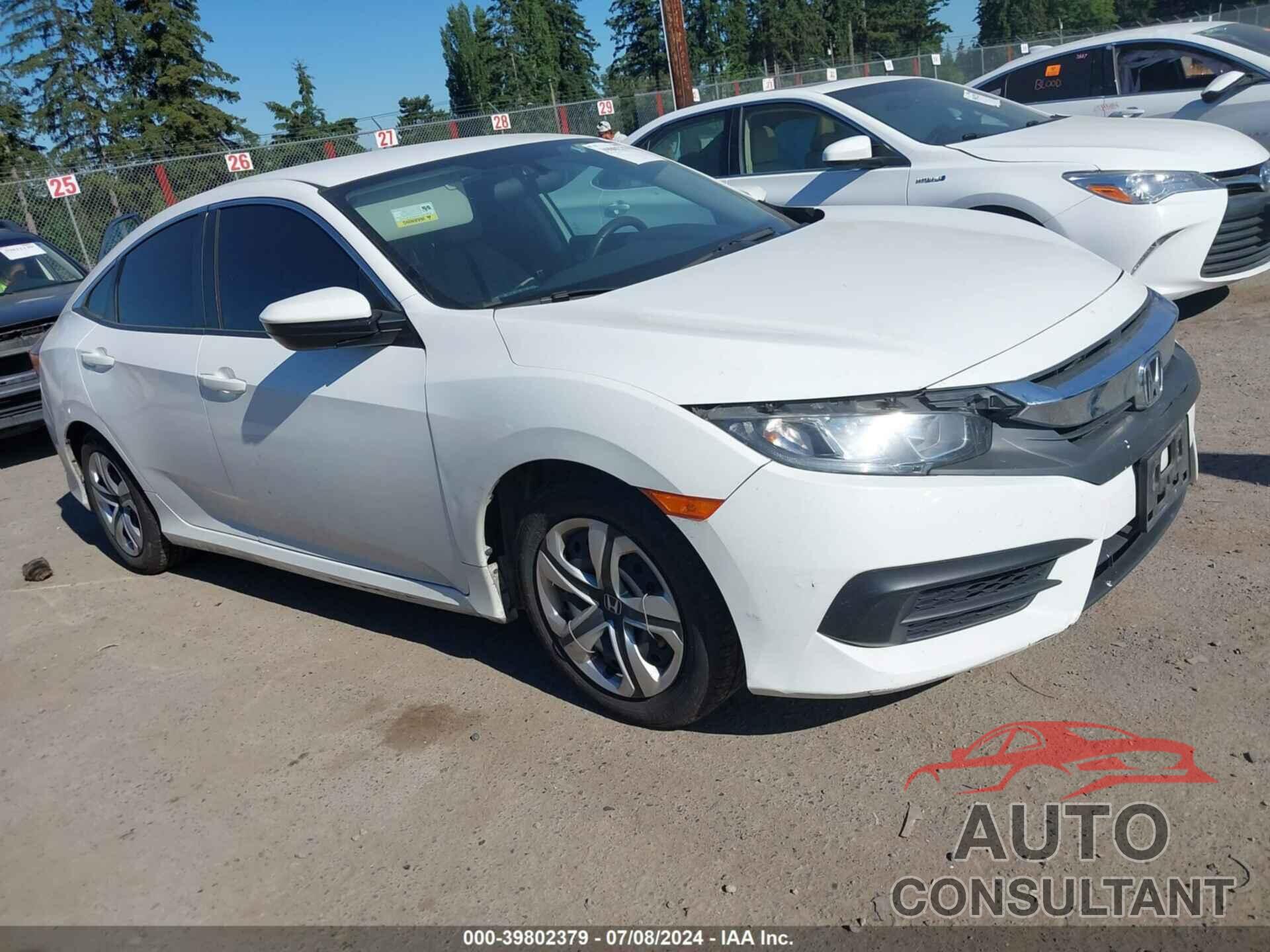 HONDA CIVIC 2016 - 2HGFC2F50GH576047