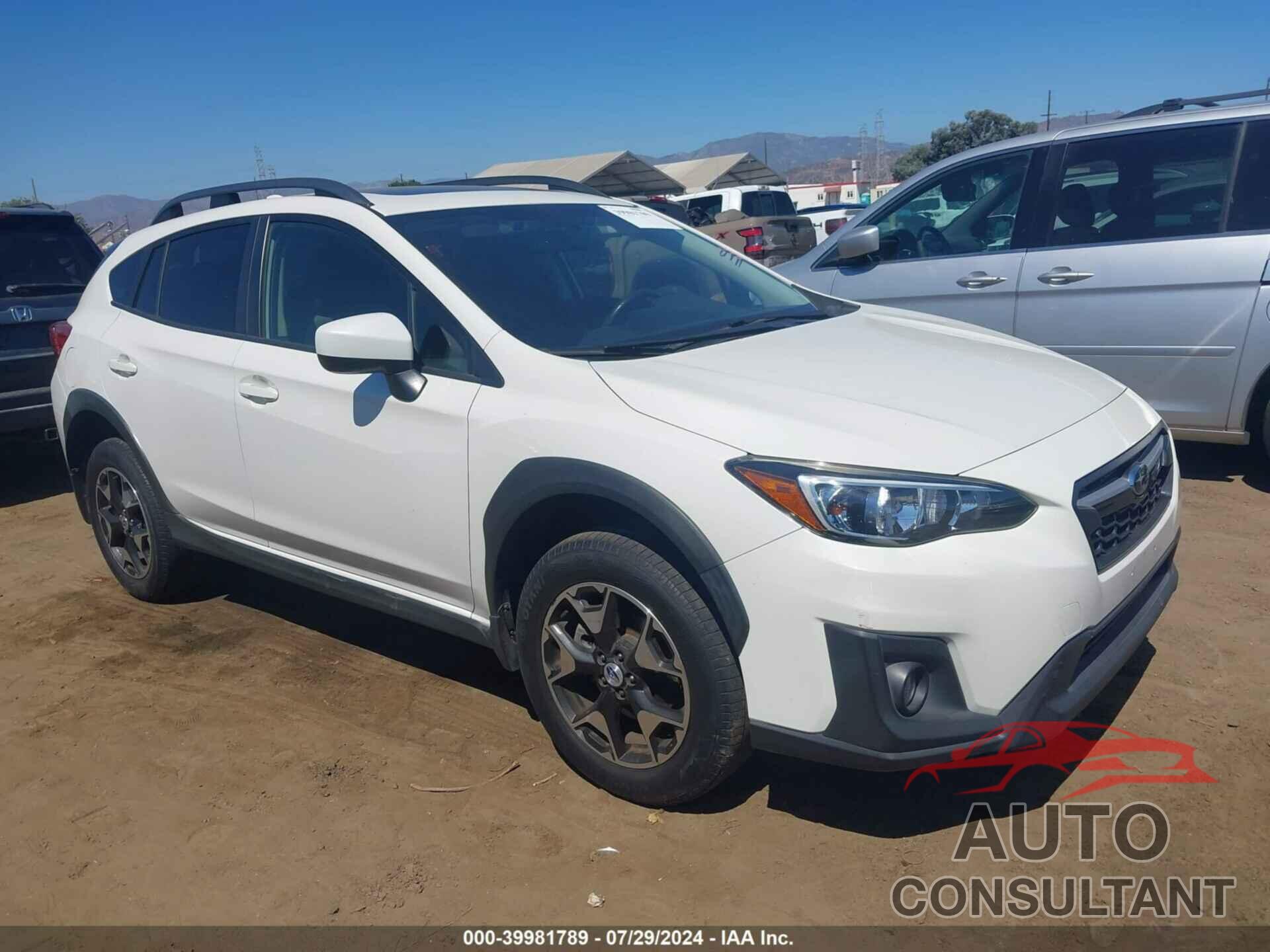 SUBARU CROSSTREK 2018 - JF2GTADC5J8264786