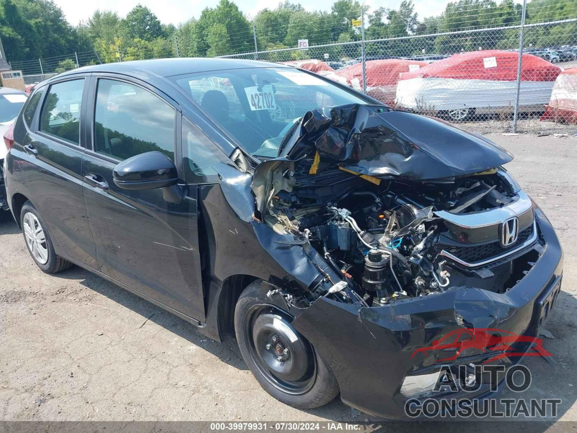 HONDA FIT 2019 - 3HGGK5H46KM718280