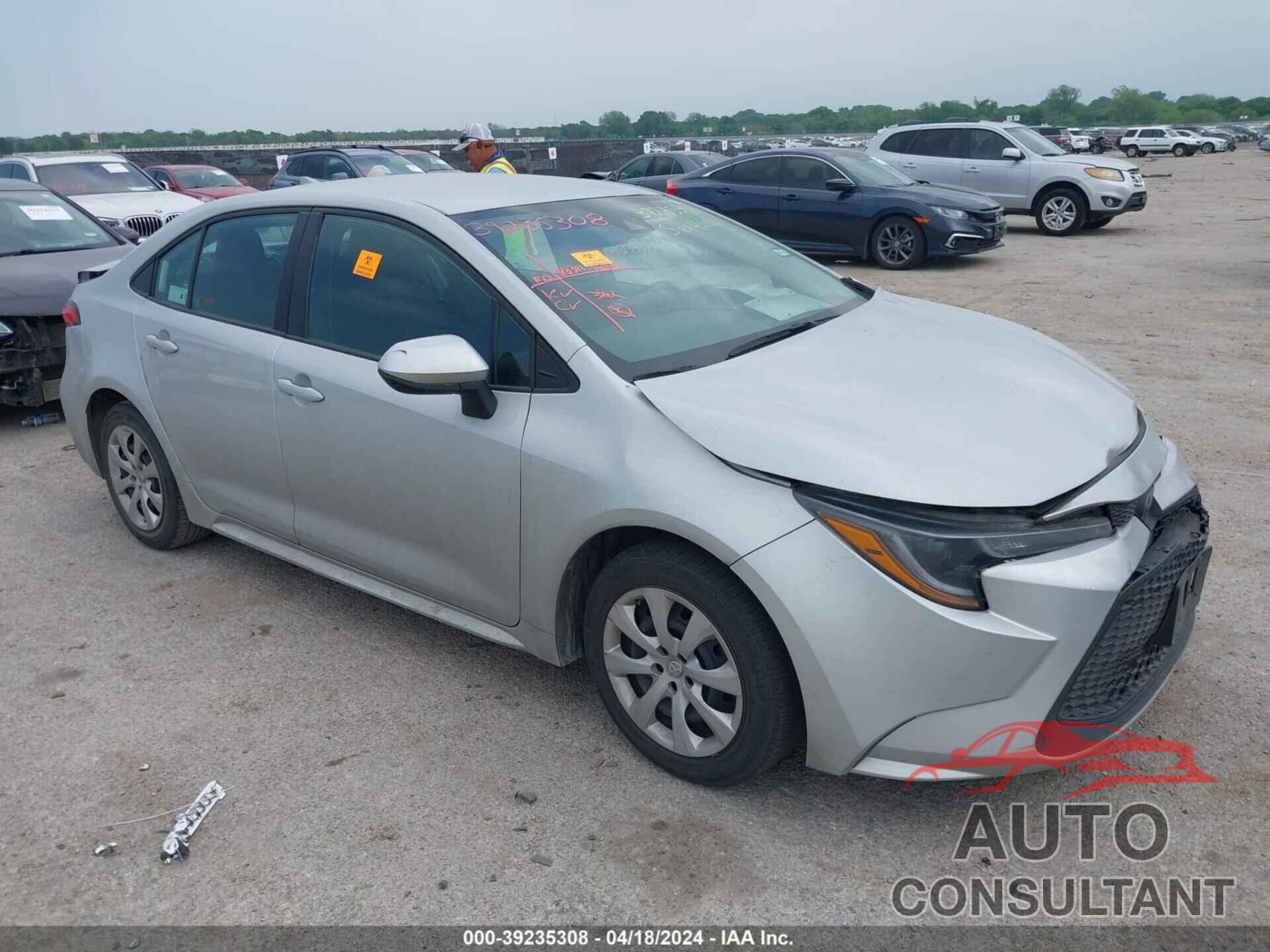 TOYOTA COROLLA 2022 - 5YFEPMAE2NP282156