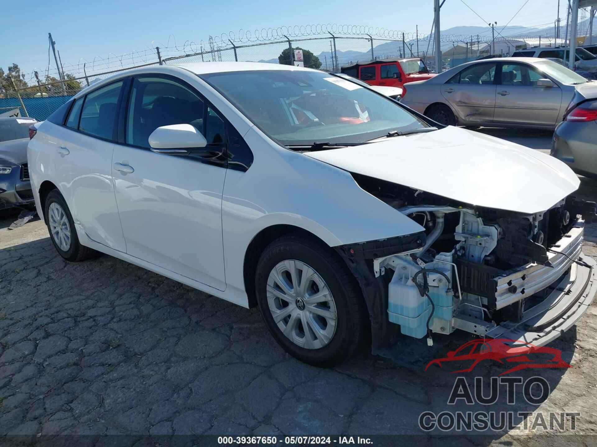 TOYOTA PRIUS 2019 - JTDKARFU5K3072933