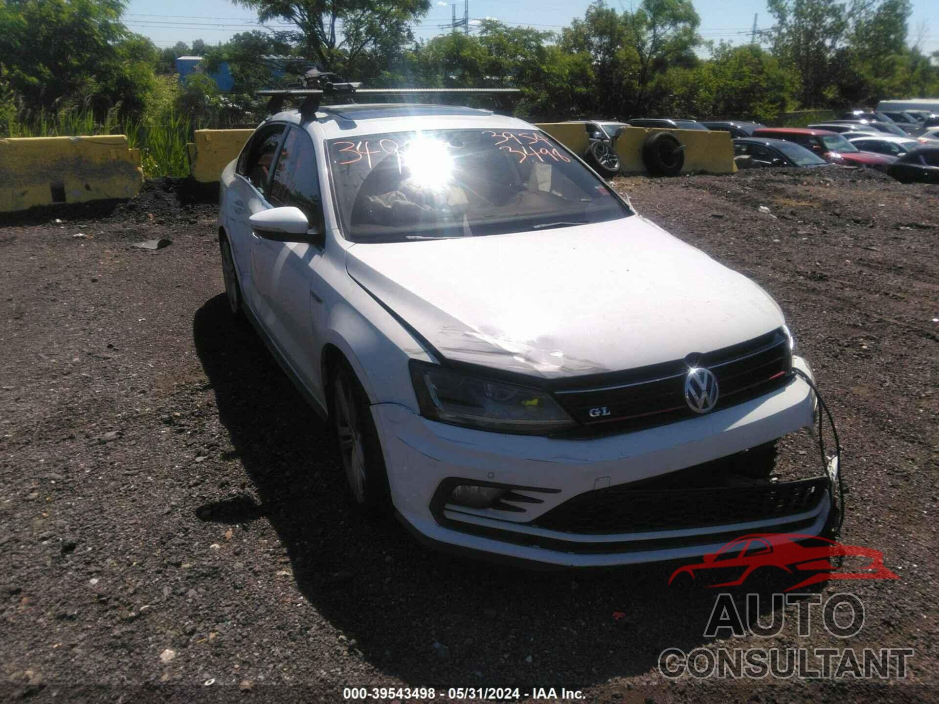 VOLKSWAGEN JETTA 2017 - 3VW5T7AJ1HM282233